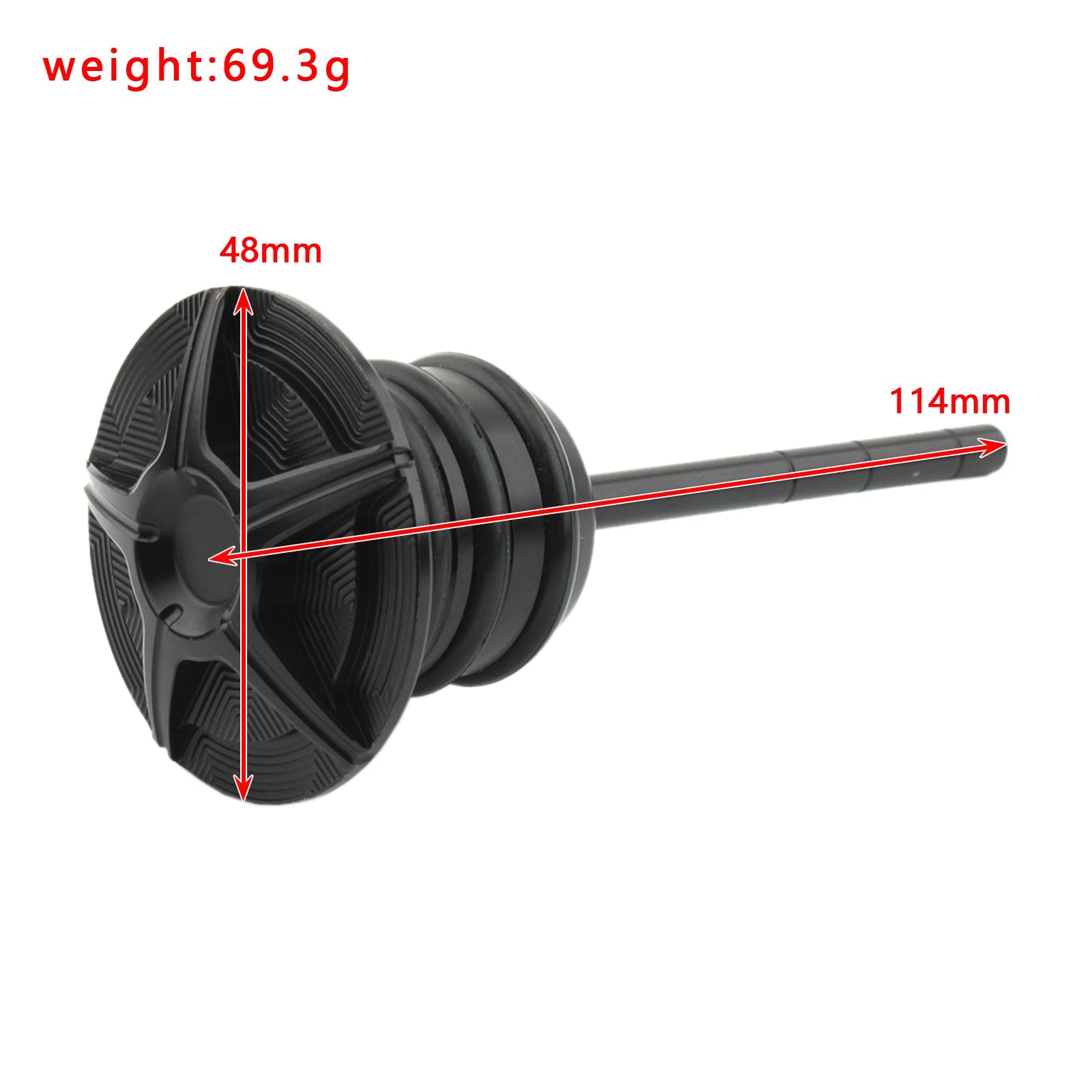 Enchufe de tanque de calibre de aceite para Softail 84-99 Sportster 82-03