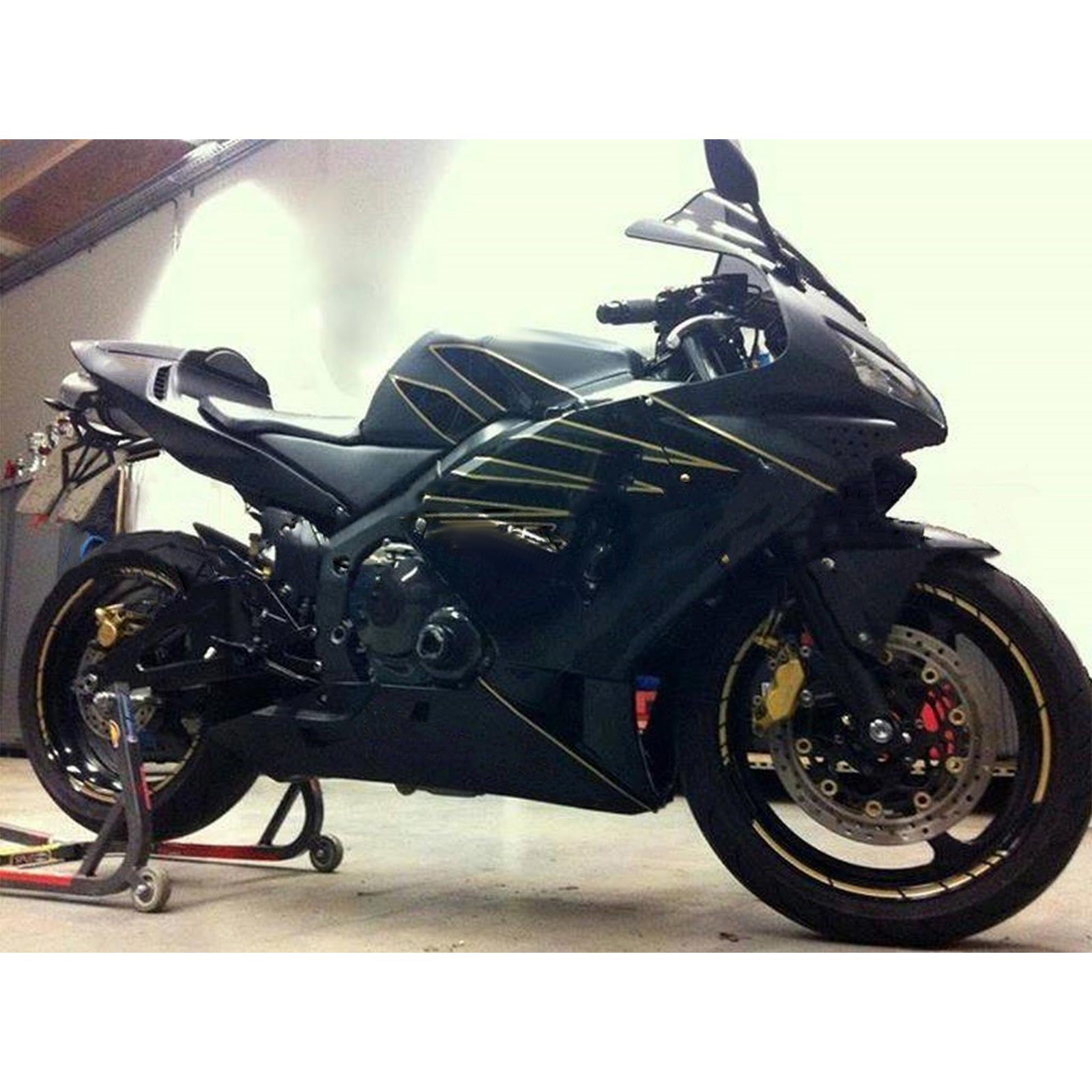 Kit de carénage par injection, carrosserie en plastique ABS pour Honda CBR600RR 2003-2004 F5