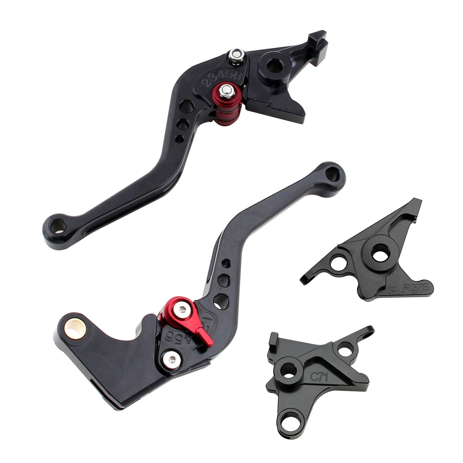 Levier de frein et d'embrayage court pour BMW R NINE T / PURE / RACER 2017-2023