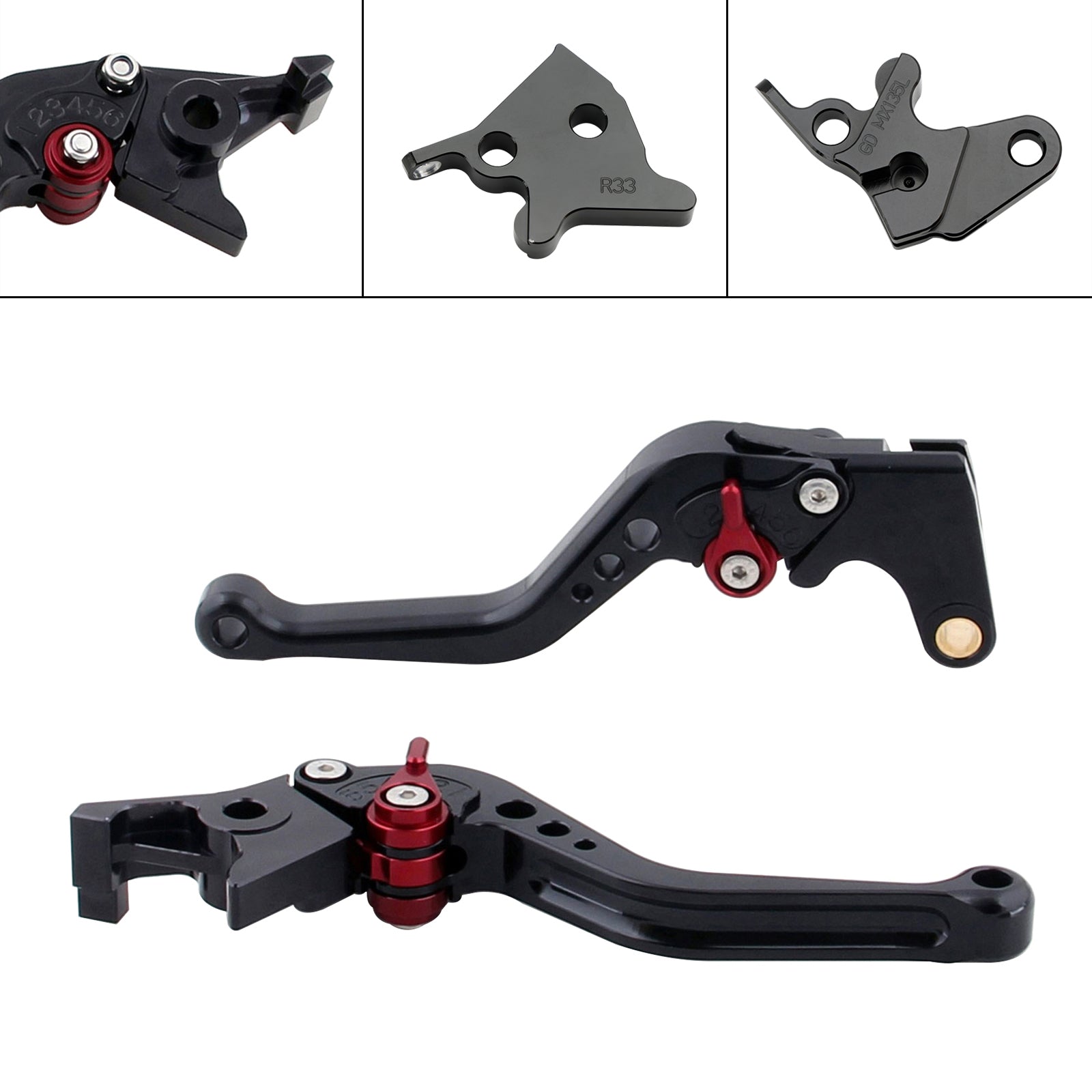 Ročica kratke zavore in sklopke za Yamaha YBR125 2005–2014