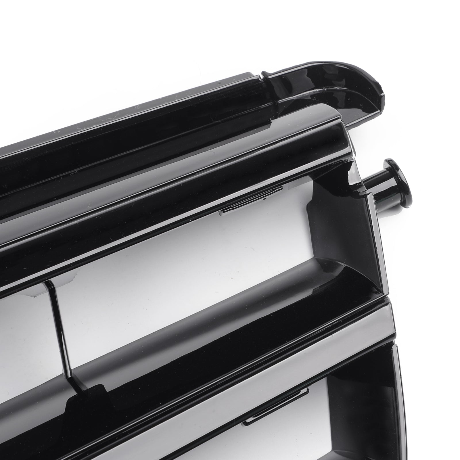 Black Front Grill Grille Pour Mercedes Benz C Class W204 C300 C350 2008-2014