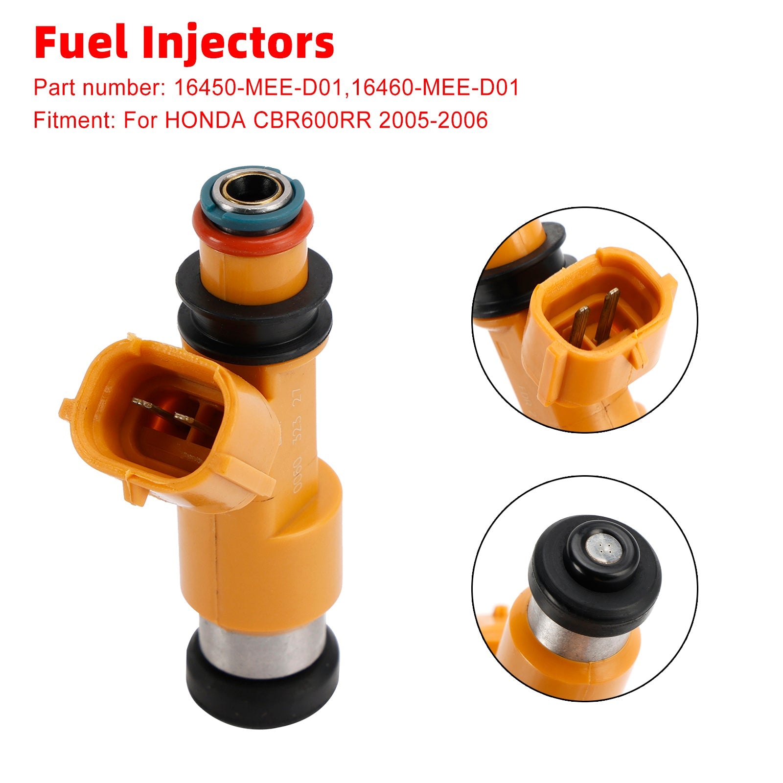 Iniettori di carburante Honda CBR600RR 2005-2006 16450-MEE-D01 16460-MEE-D01