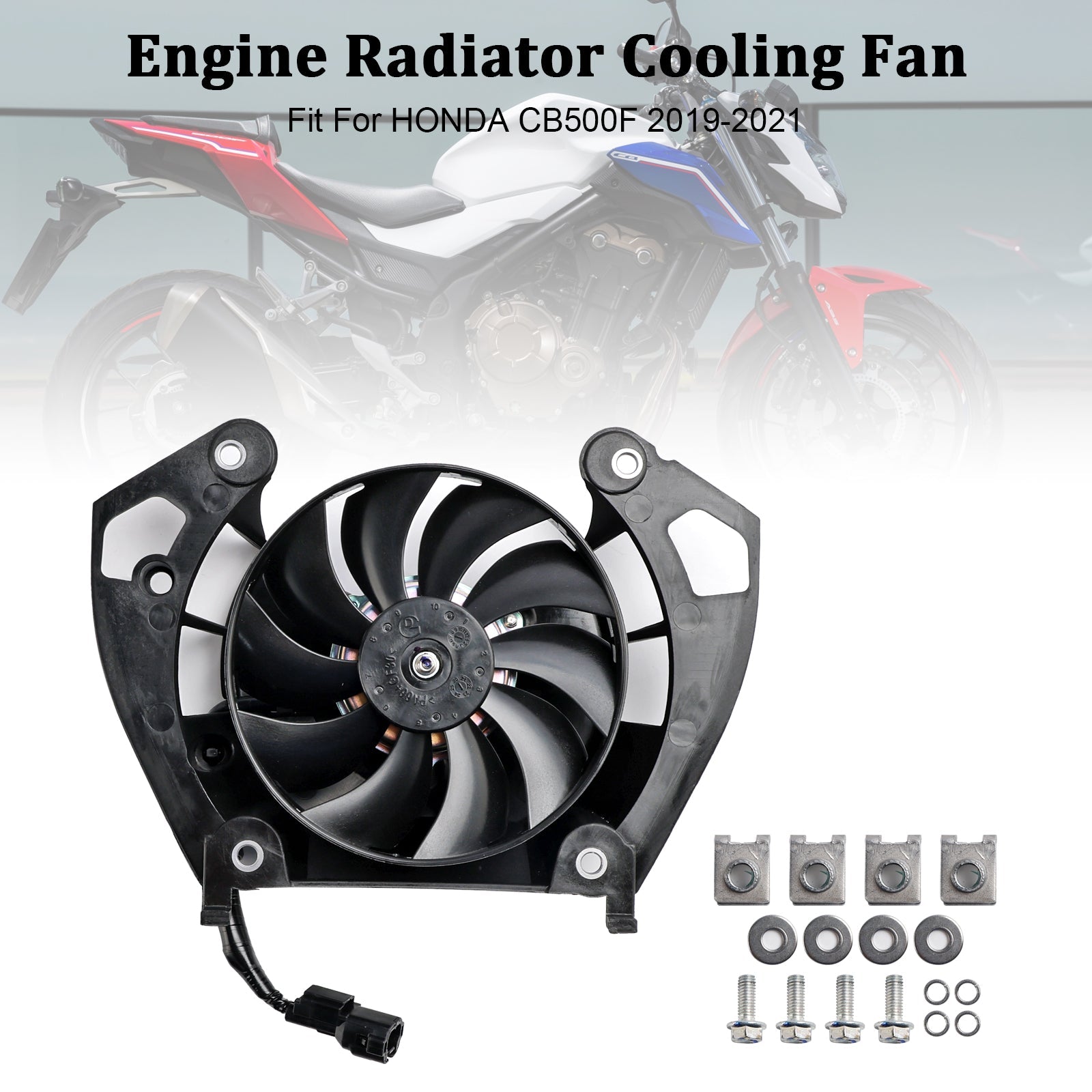 Pale de ventilateur de refroidissement de radiateur de moteur HONDA CB500F CB 500 F 2019-2021