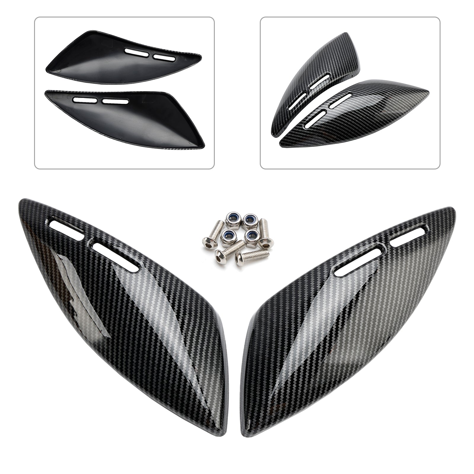 Kawasaki Z900RS 2018-2024 Panel lateral del tanque de combustible