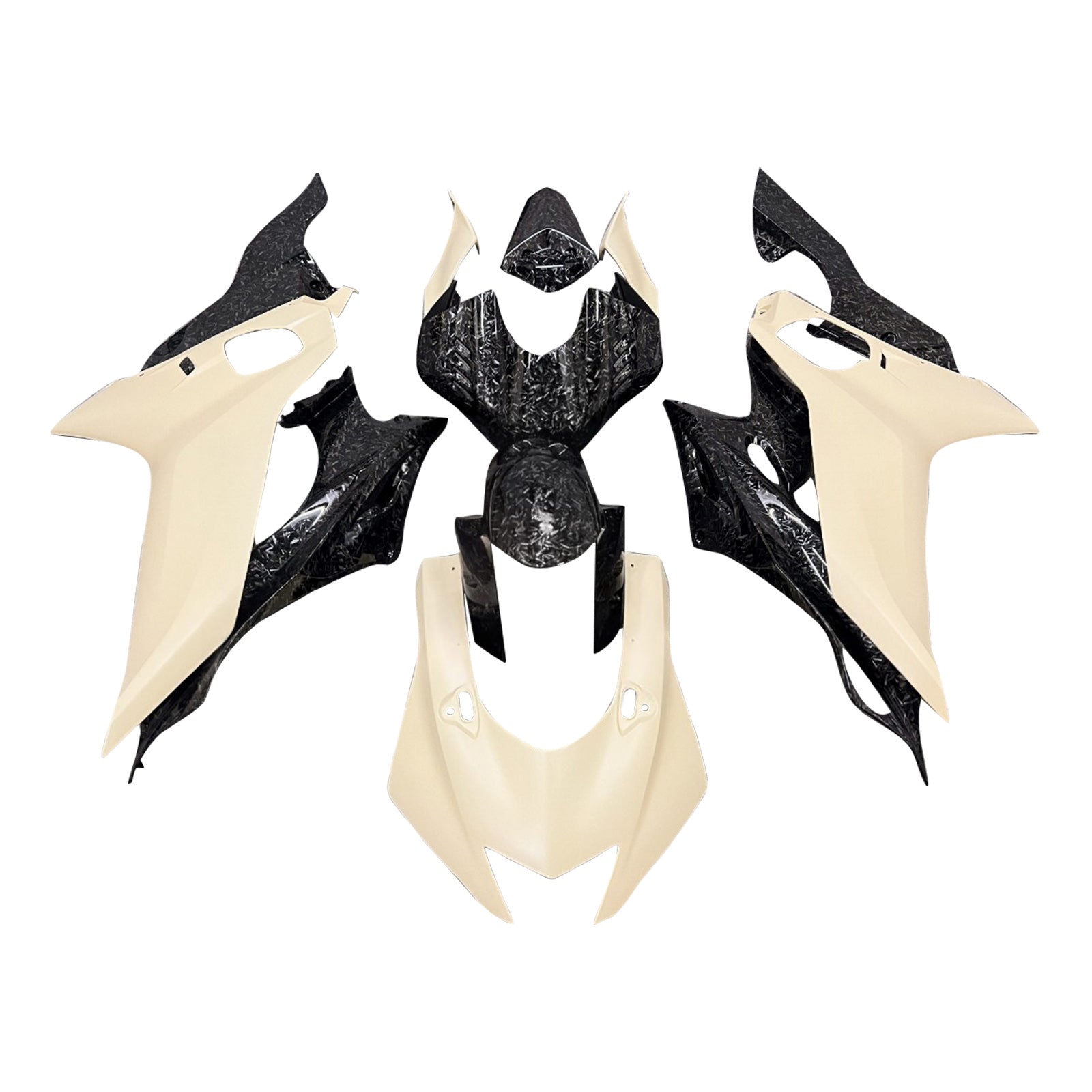 Kit de carénage injecté en plastique ABS pour Yamaha YZF-R6 2017-2023