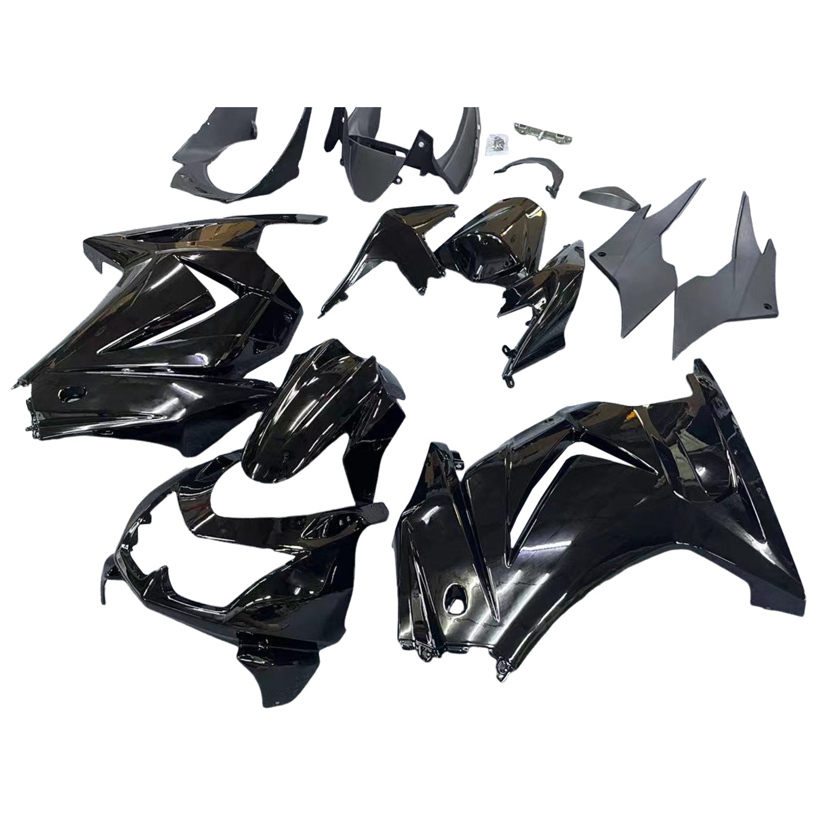 Kit de carénage injecté en plastique ABS pour Kawasaki EX250 Ninja250R 2008-2012