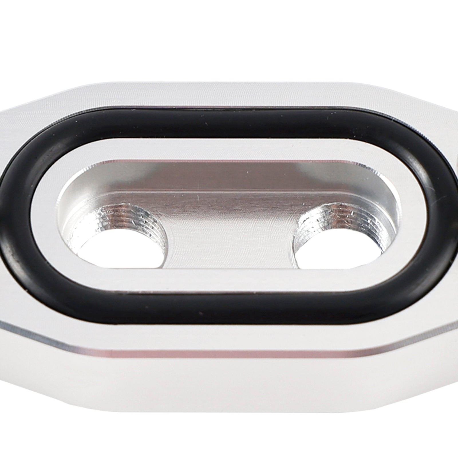 Adaptateur de conduite d'alimentation d'huile Twin Turbo double 1/8"" NPT pour LS1 LSX LS3 LS2 LQ4