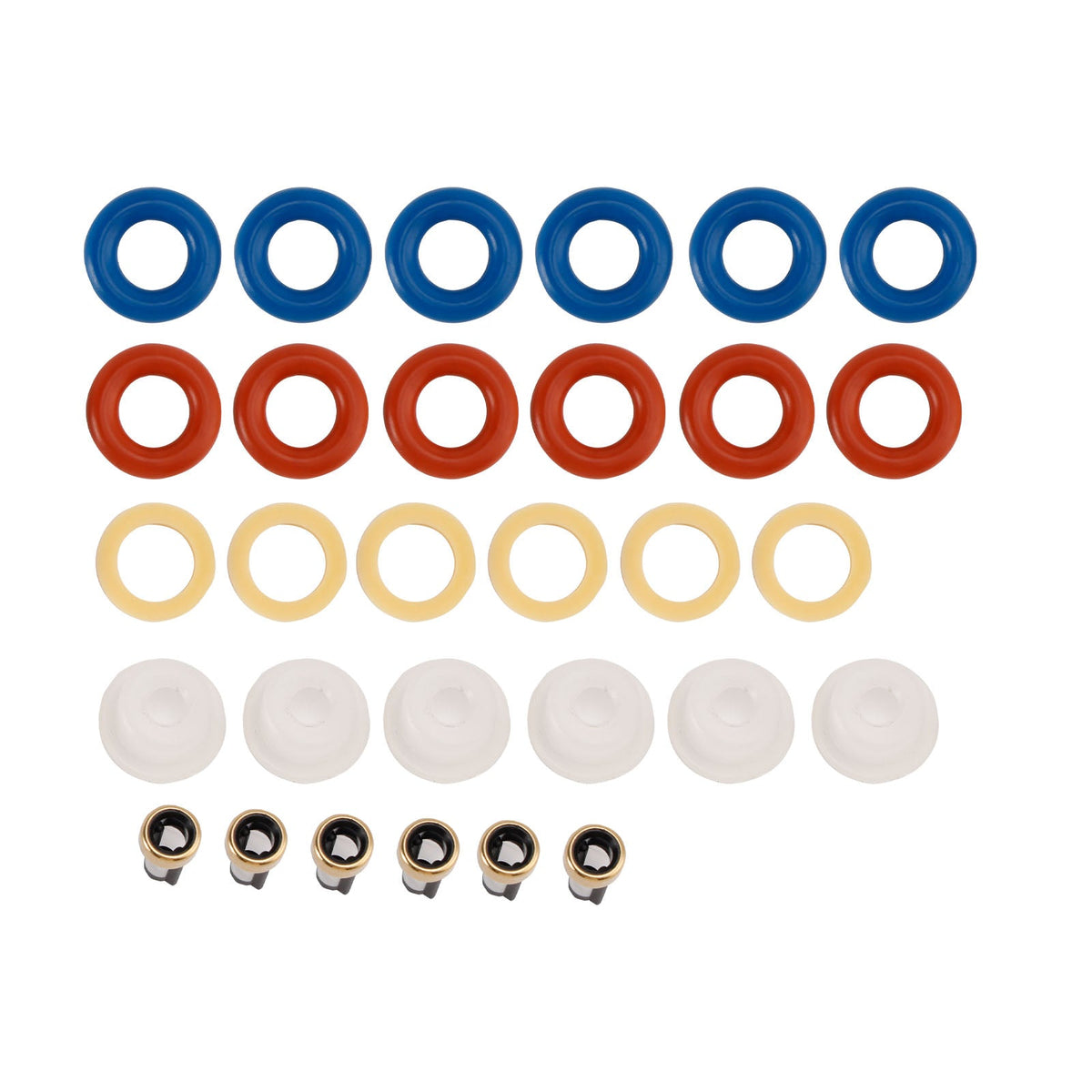Joint torique d'injecteur de carburant 0280150947 compatible avec Ford Aerostar 86-87 et Mustang 1987-1993