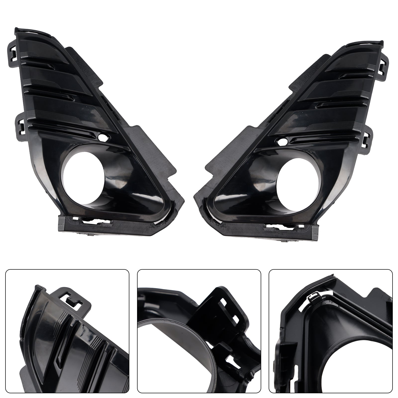 Paire de garnitures de phares antibrouillard avant pour GMC Terrain 2018-2021 23196308