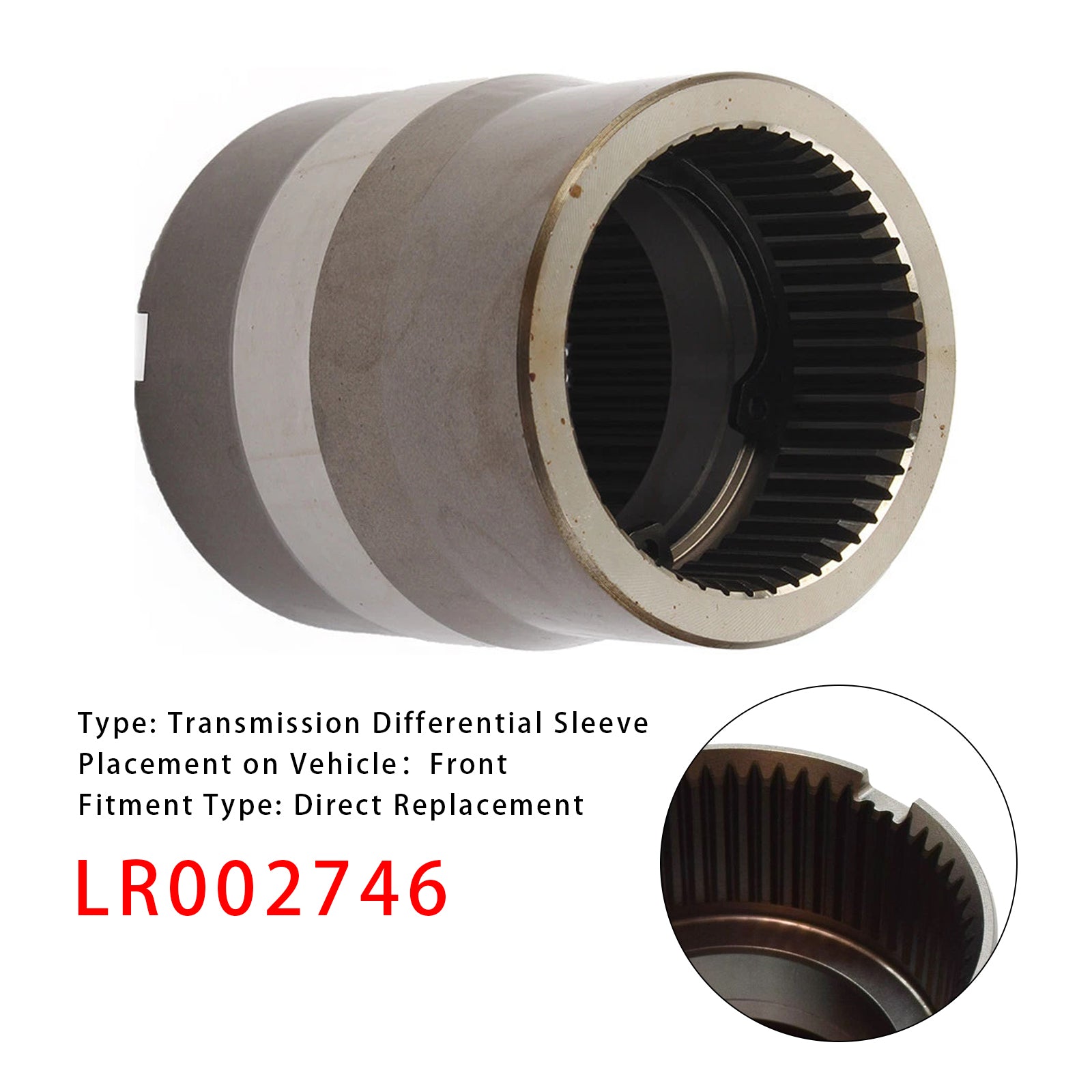 Tulec diferenciala menjalnika LR002746 za Freelander 2/Evoque 2006-2016