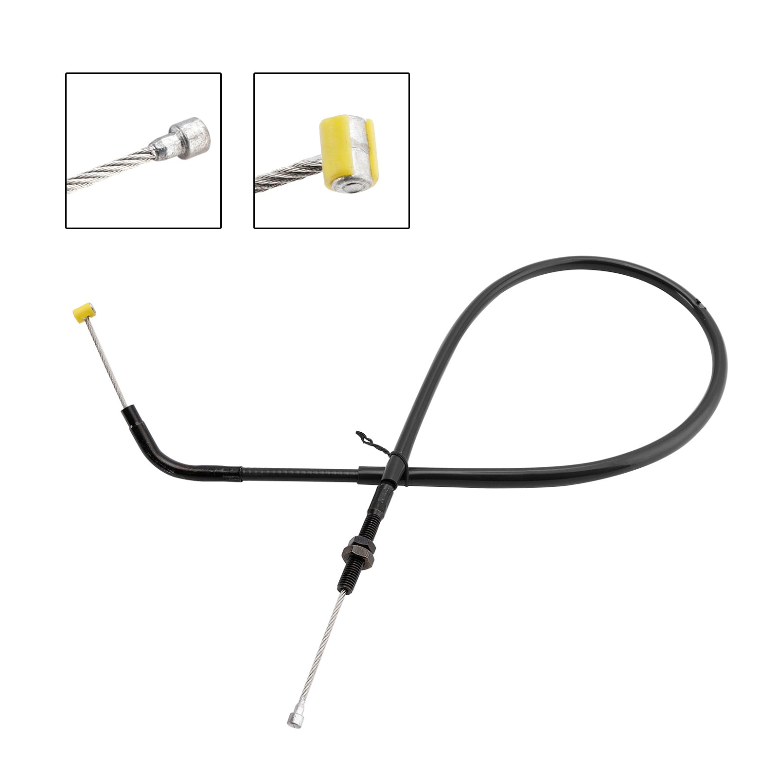 Črni rezervni mešalni kabel za motocikel Honda CBR650R 2019-2023