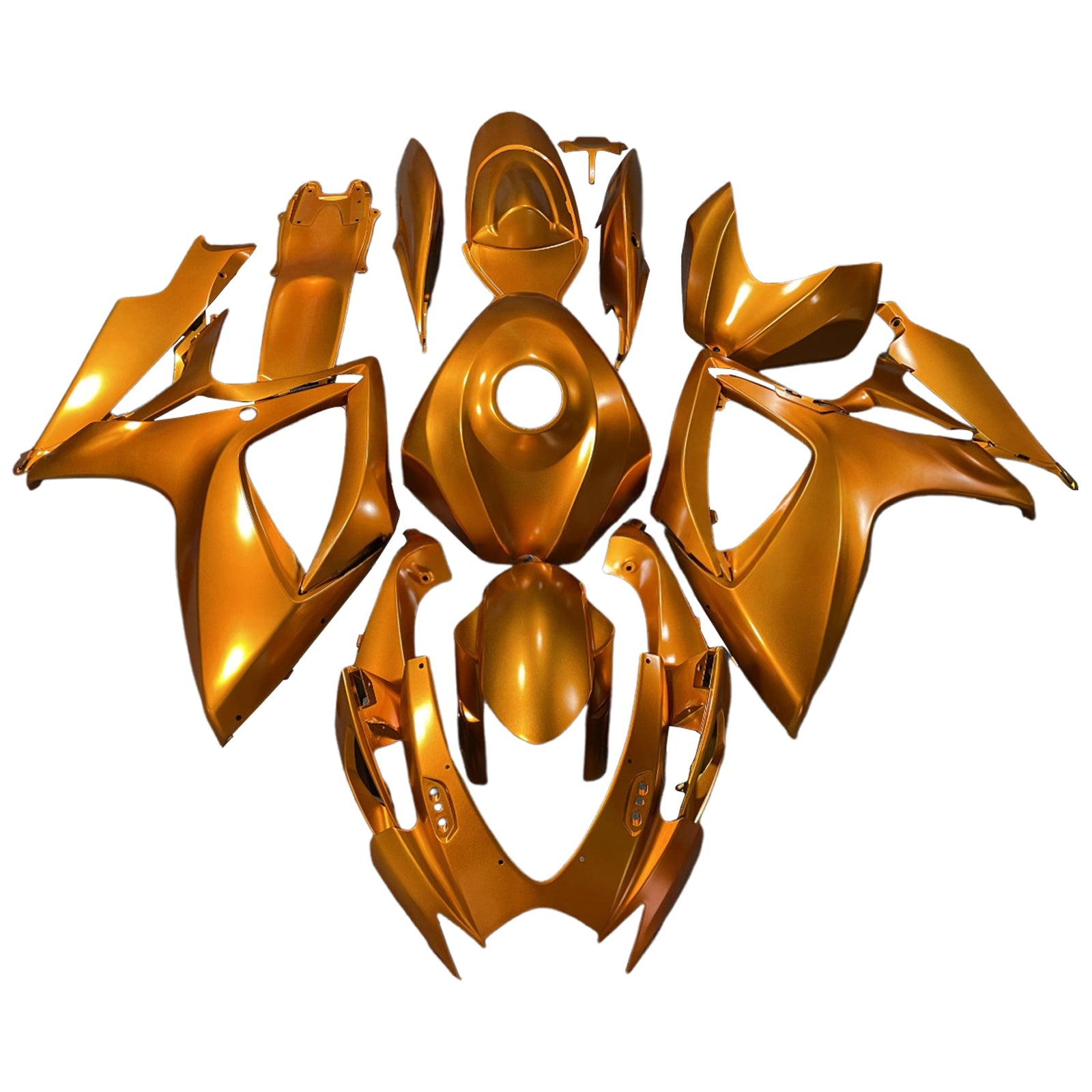 Kit de carénage injecté en plastique ABS pour Suzuki GSXR 600/750 2006-2007 K6