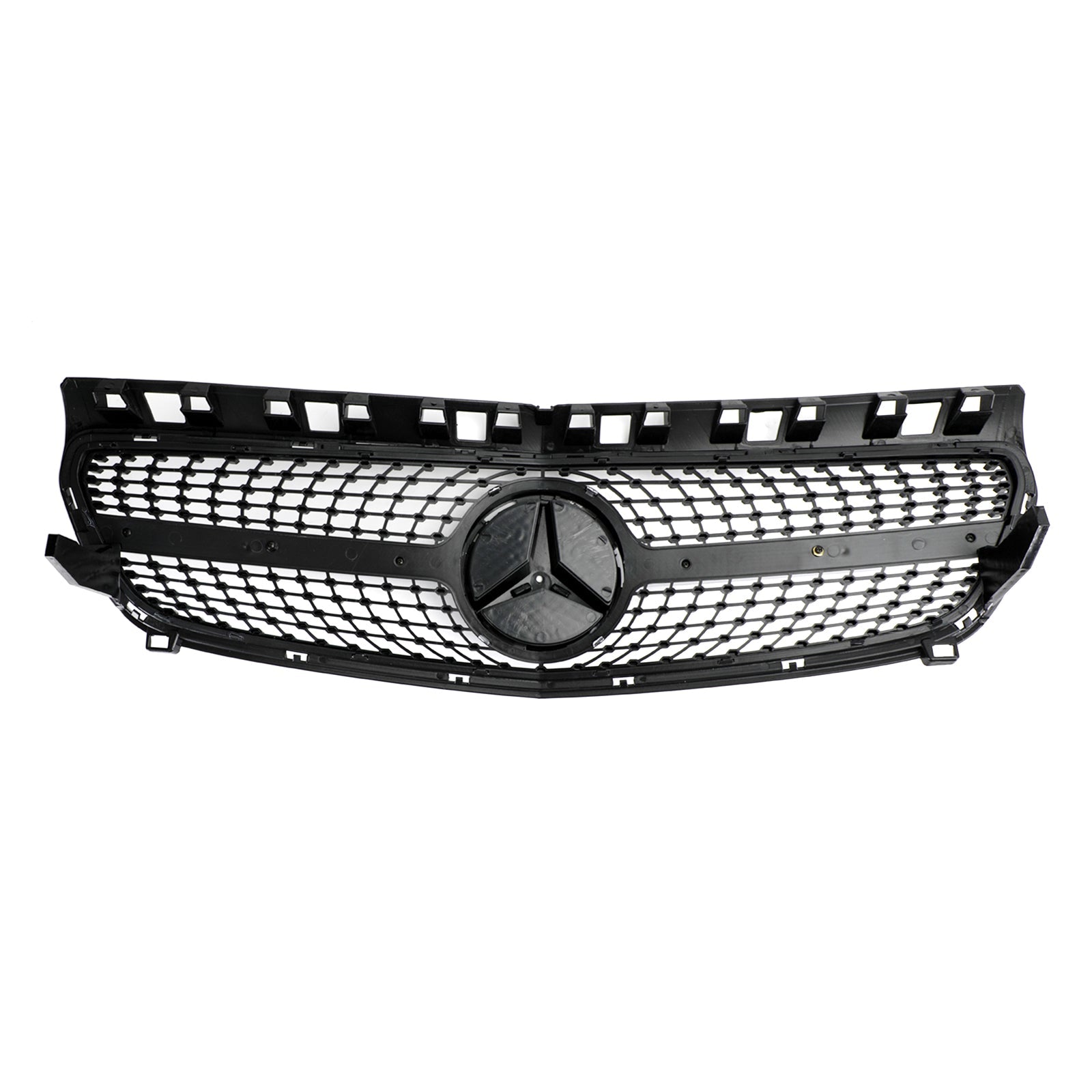 Griglia paraurti anteriore nera lucida per Mercedes Benz Classe A W176 2013-2015