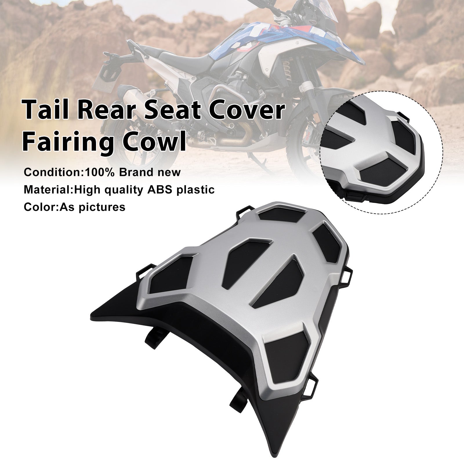 Carénage de selle arrière pour BMW R1300GS 2024-2026