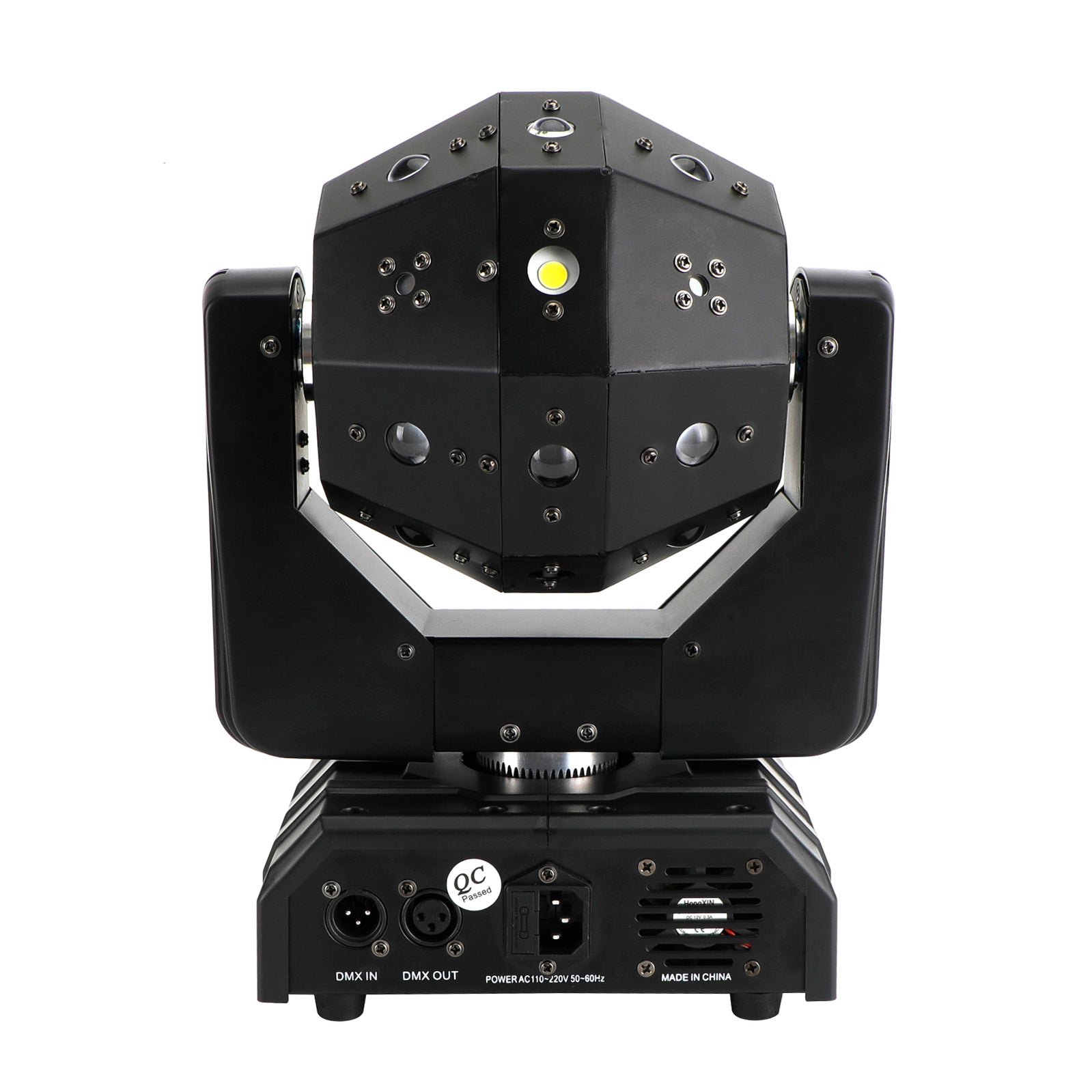 RGBW 3 en 1 LED efecto de iluminación láser fiesta DMX DJ luz de escenario cabeza móvil
