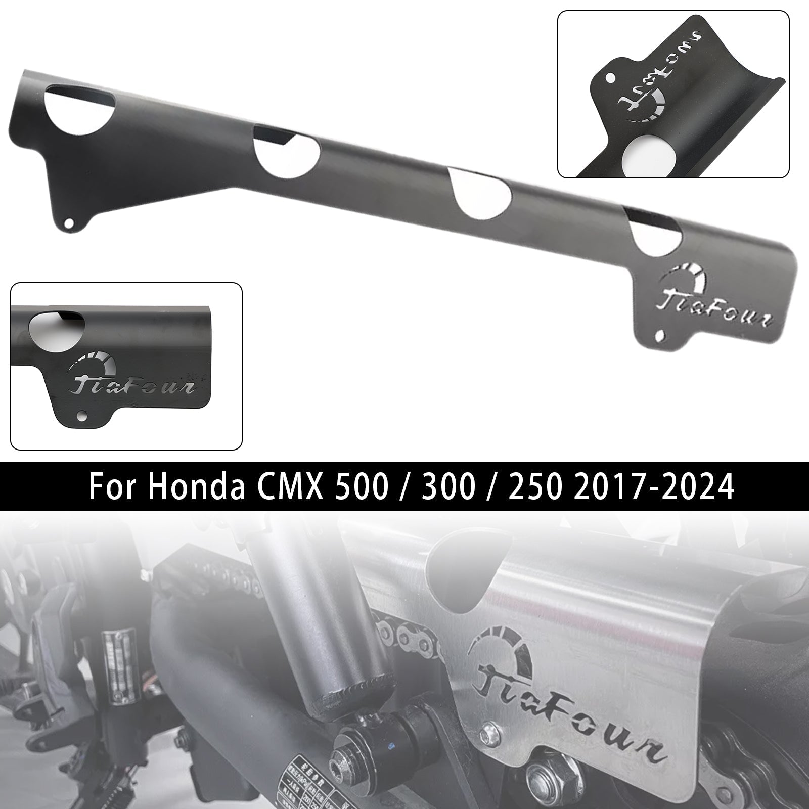 Protecteur de protection de chaîne CM CMX pour Honda Rebel CL 250 300 500 CM 2017-2024