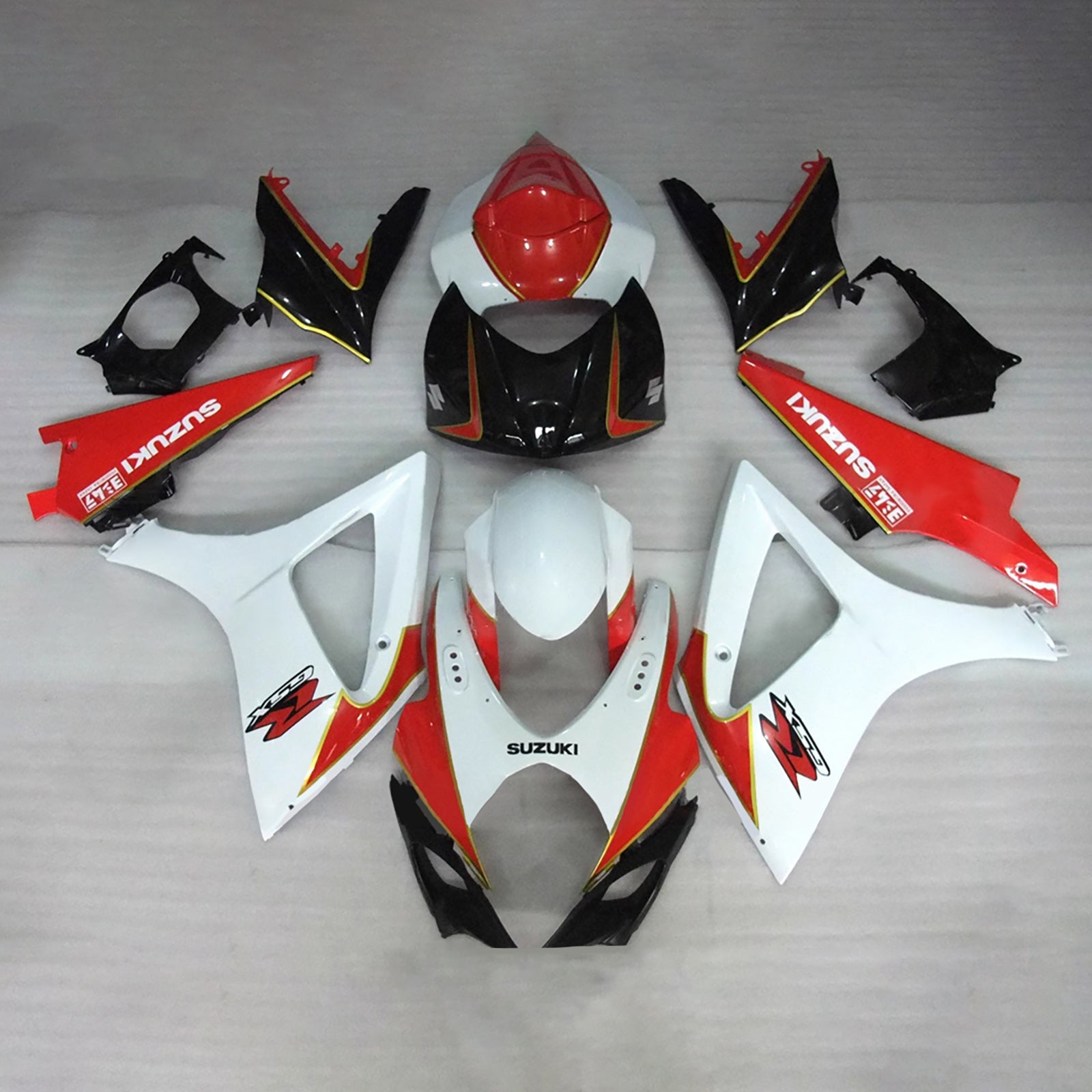 Komplet oklepa z vbrizgano ABS plastiko za Suzuki GSXR1000 2007-2008 K7