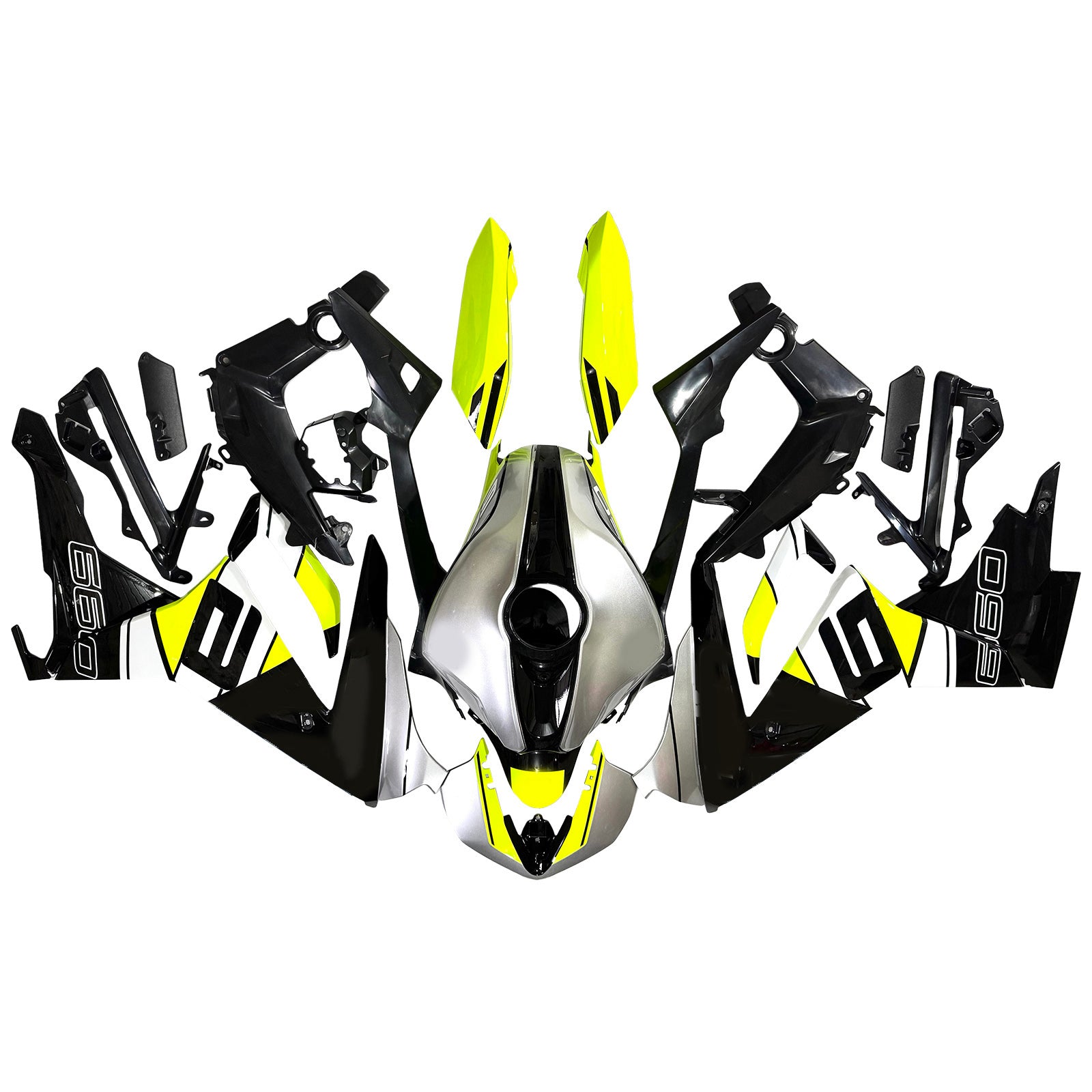 Kit de carénage injecté en plastique ABS pour Triumph Daytona 660 2024-2025