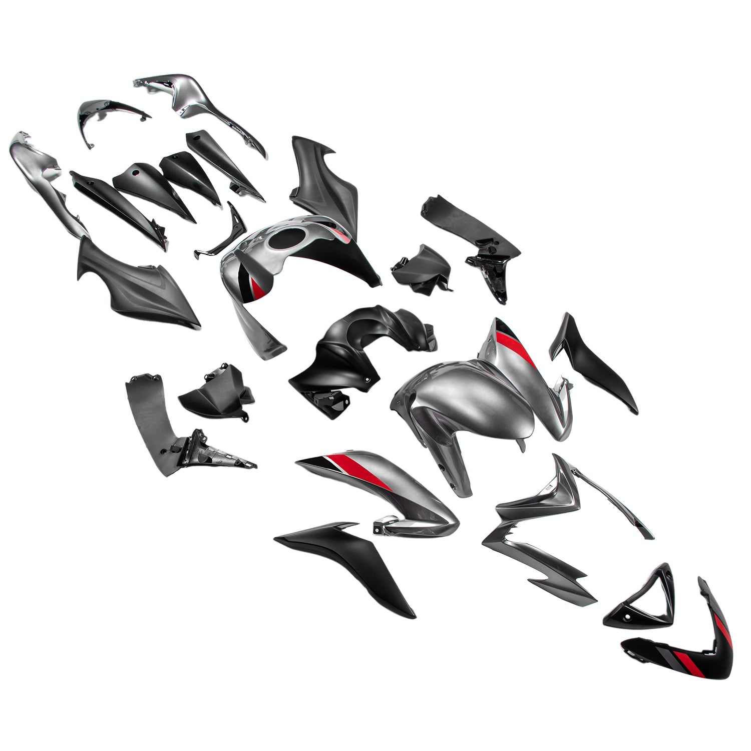 Kit de carénage de carrosserie en plastique injecté pour Suzuki GSX-S 1000 2015-2020 02#