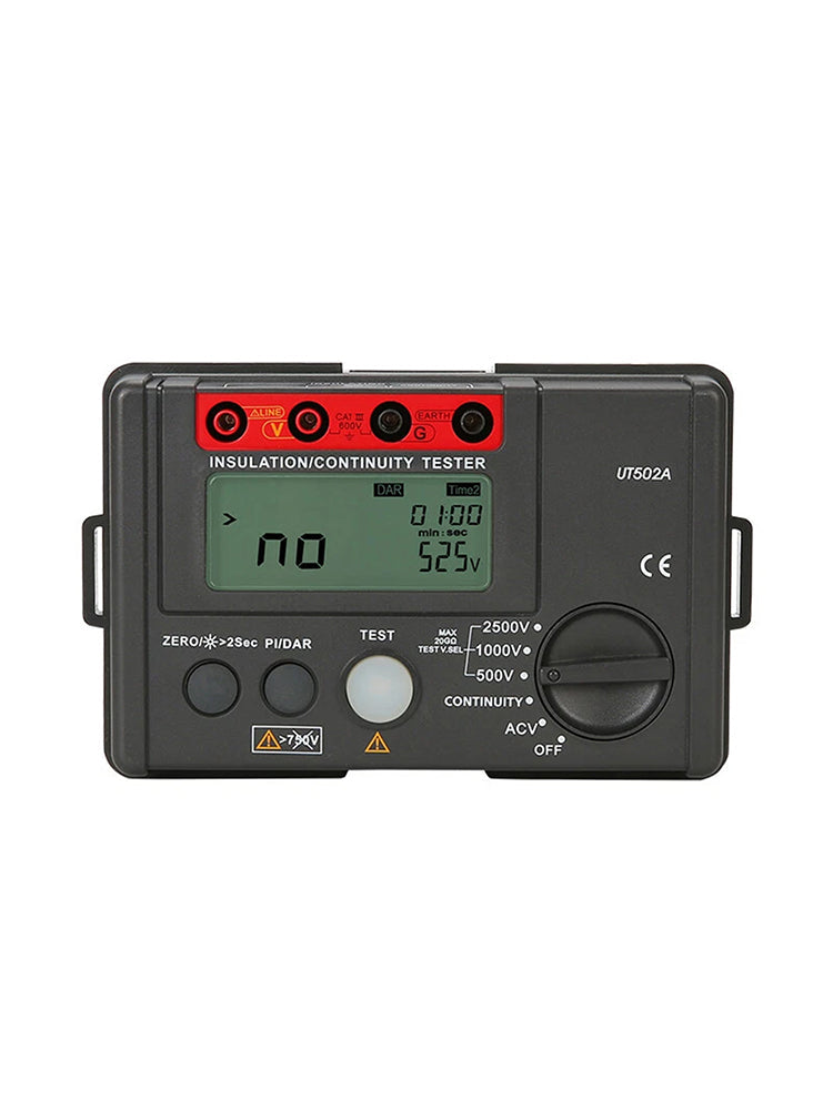 UT502A 2500V isolatie- en aardweerstandstester Megohmmeter voltmeter
