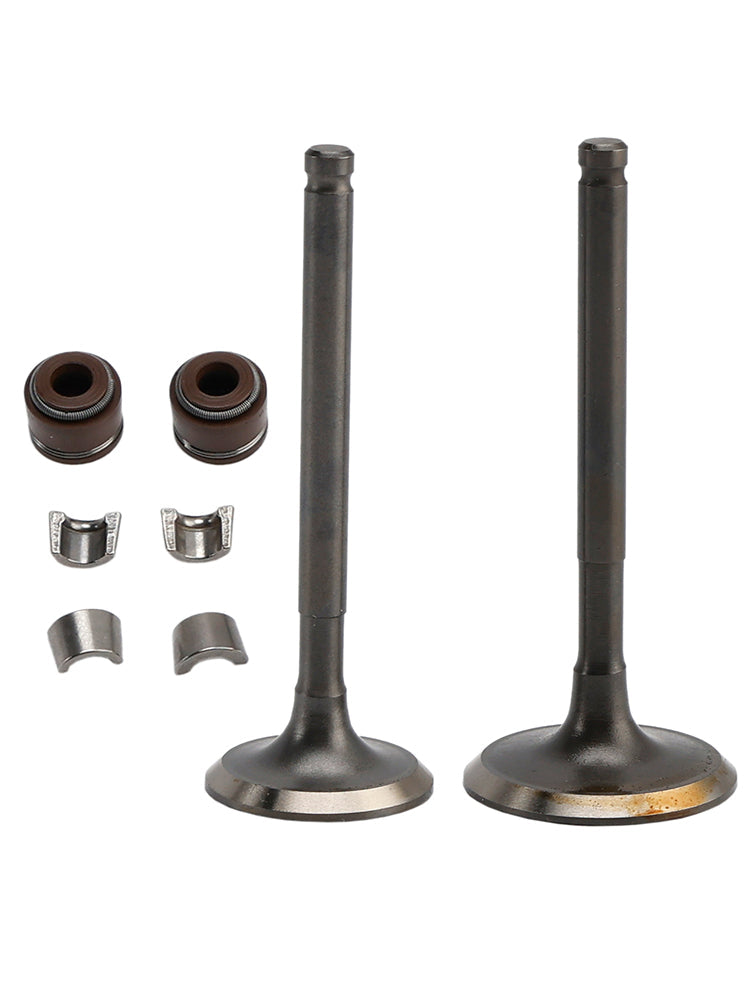 Set valvola di scarico ingresso 66MM per GY6 150CC 157QMJ JONWAY ROKETA BAJA SUNL