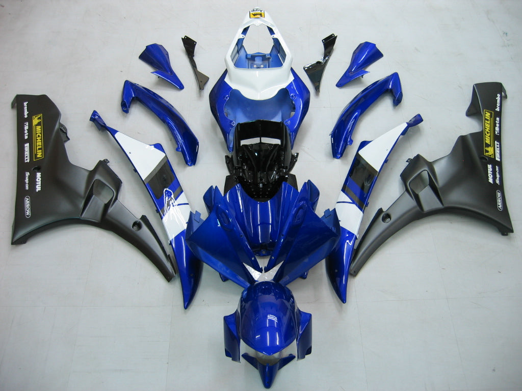 2006-2007 Yamaha Yzf 600 R6 Kit de carenado de inyección de carrocería de plástico ABS