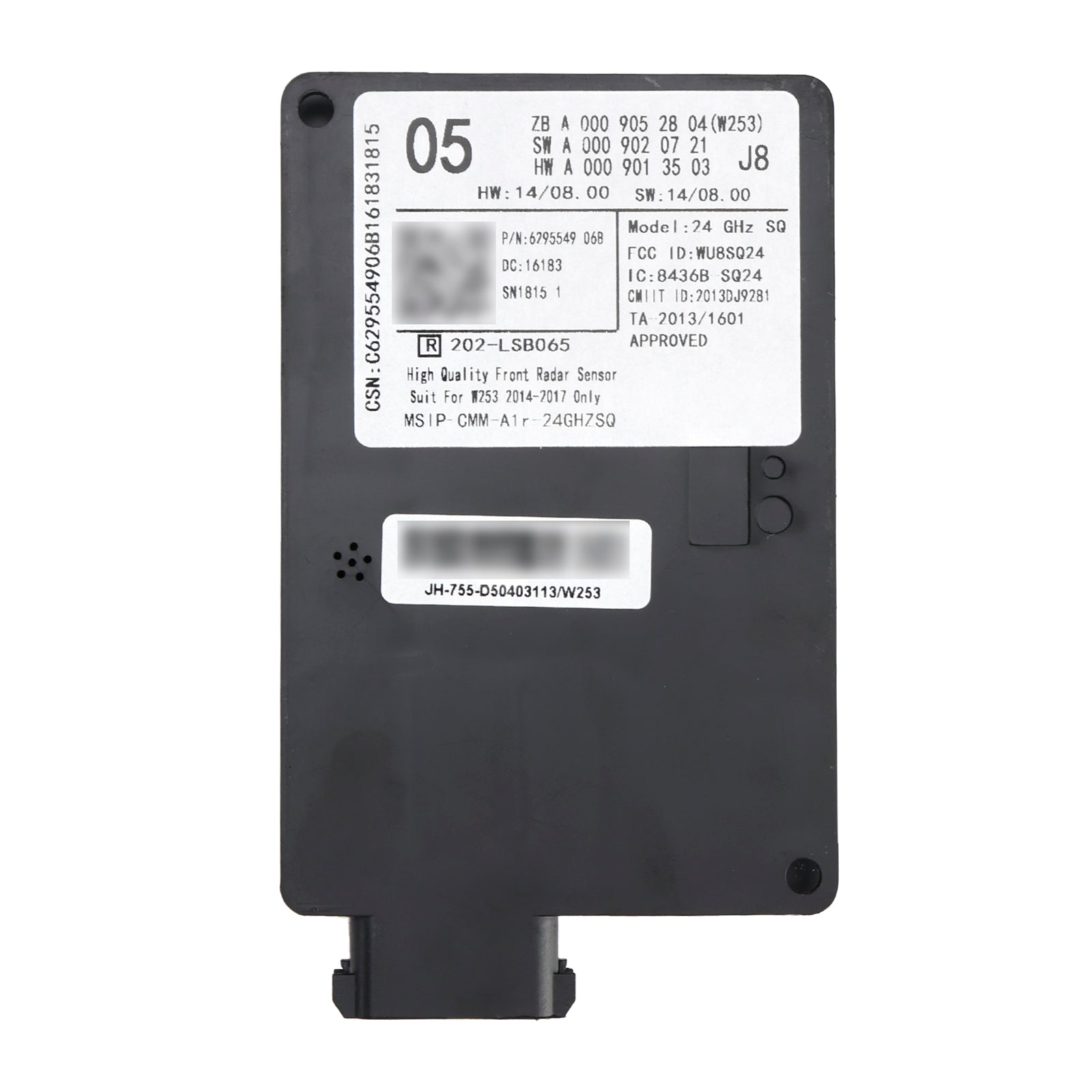 Sensore radar anteriore Mercedes Classe C W253 2014-2017 A0009052804