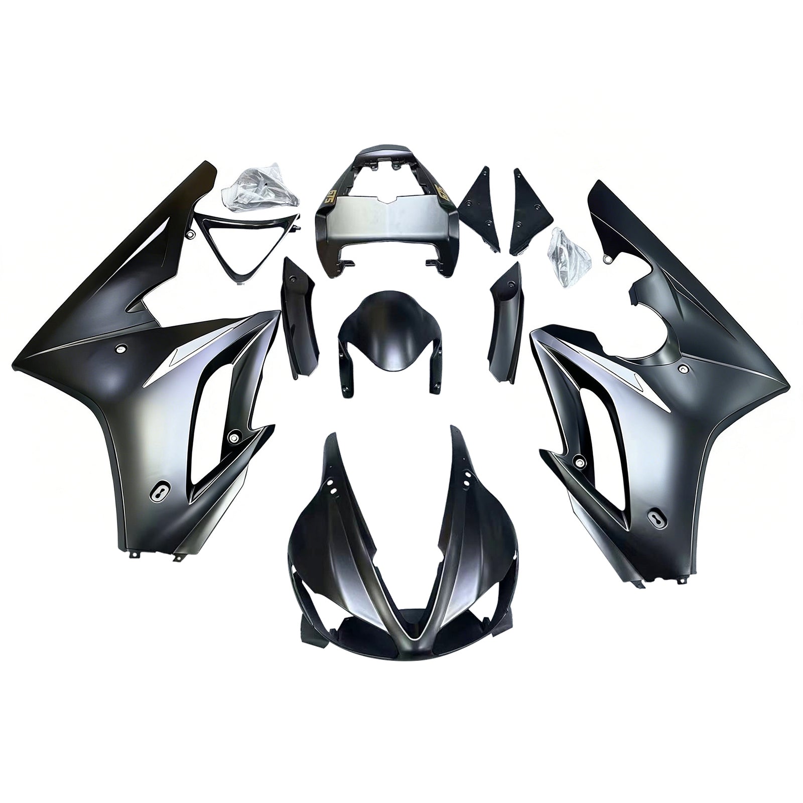 Kit de carénage en plastique ABS moulé par injection pour Daytona 675 2009-2012