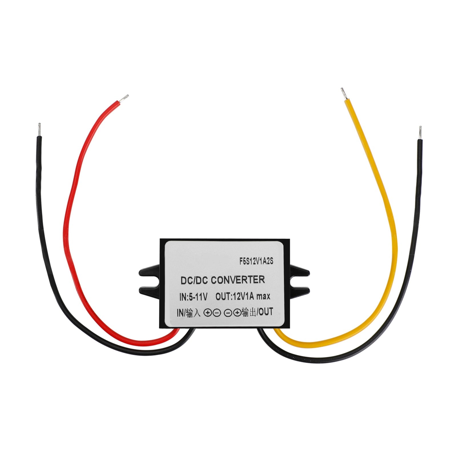 Convertisseur régulateur d'alimentation élévateur de tension CC-CC 6 V-12 V 1 A 12 W, étanche