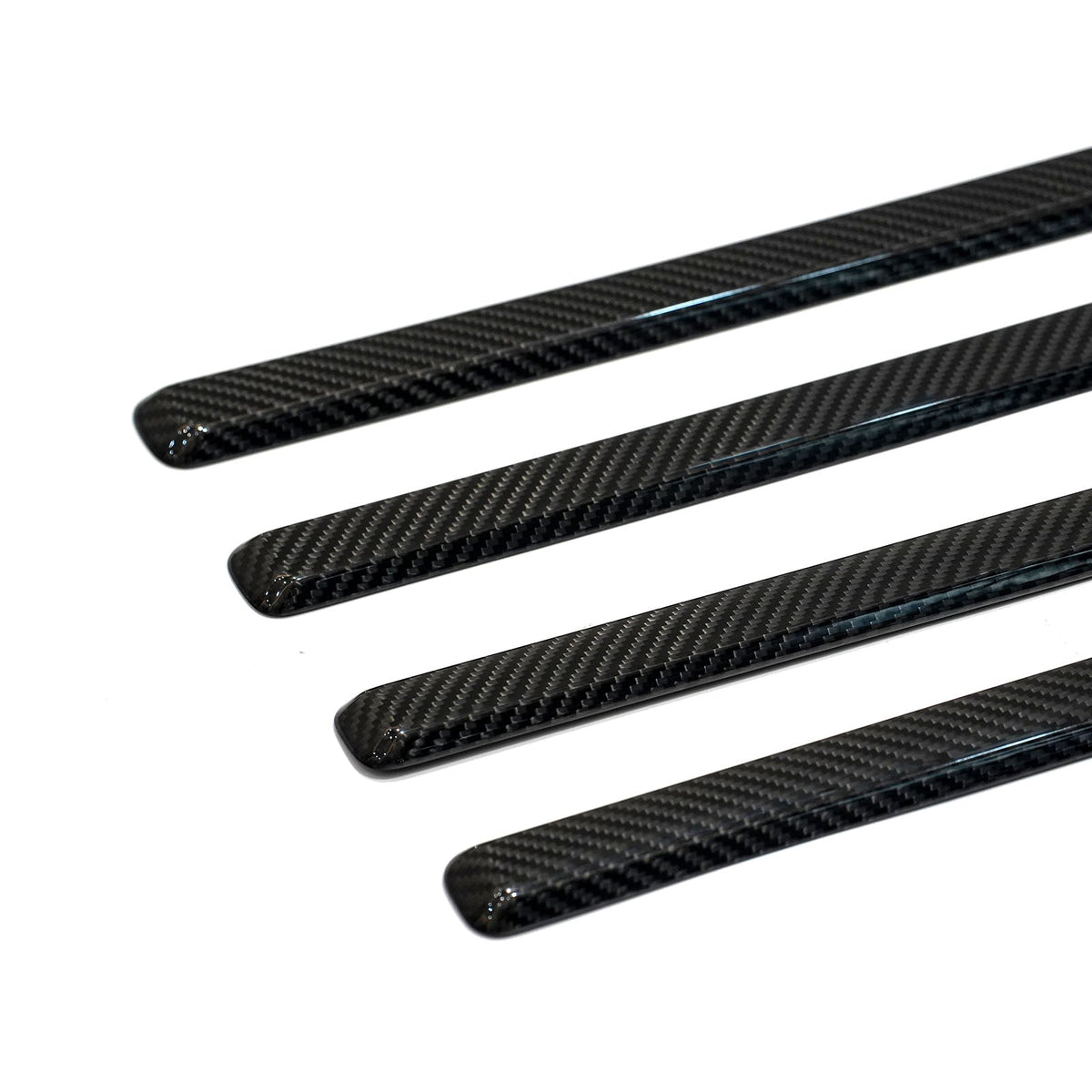 Molduras laterales de fibra de carbono para las puertas del Mercedes-Benz Clase G. W464 W465 (2019-2026).
