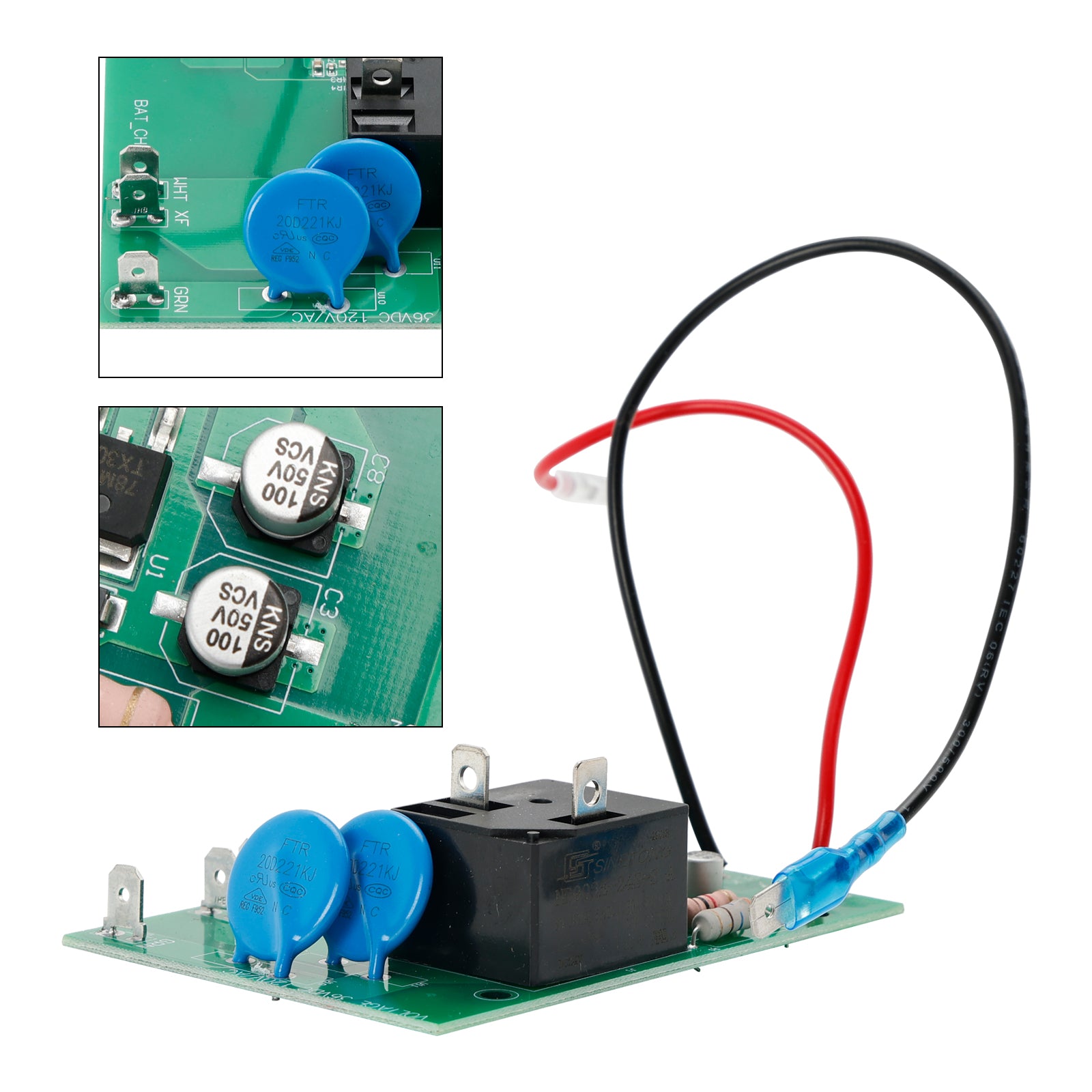 Circuit imprimé du chargeur pour EZGO Powerwise Chargers 1994 and Up 28667G01