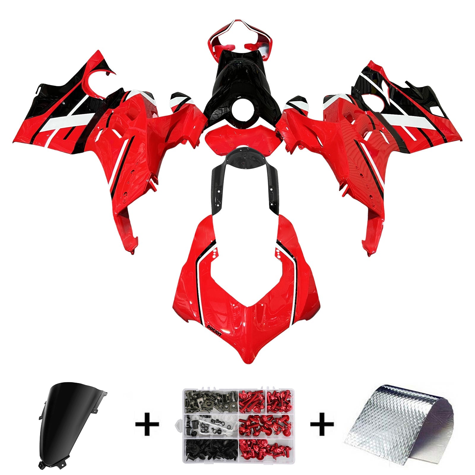 Kit de carénage par injection pour Ducati Panigale V4/V4S 2020-2021 2019-2022 V4SP/V4R