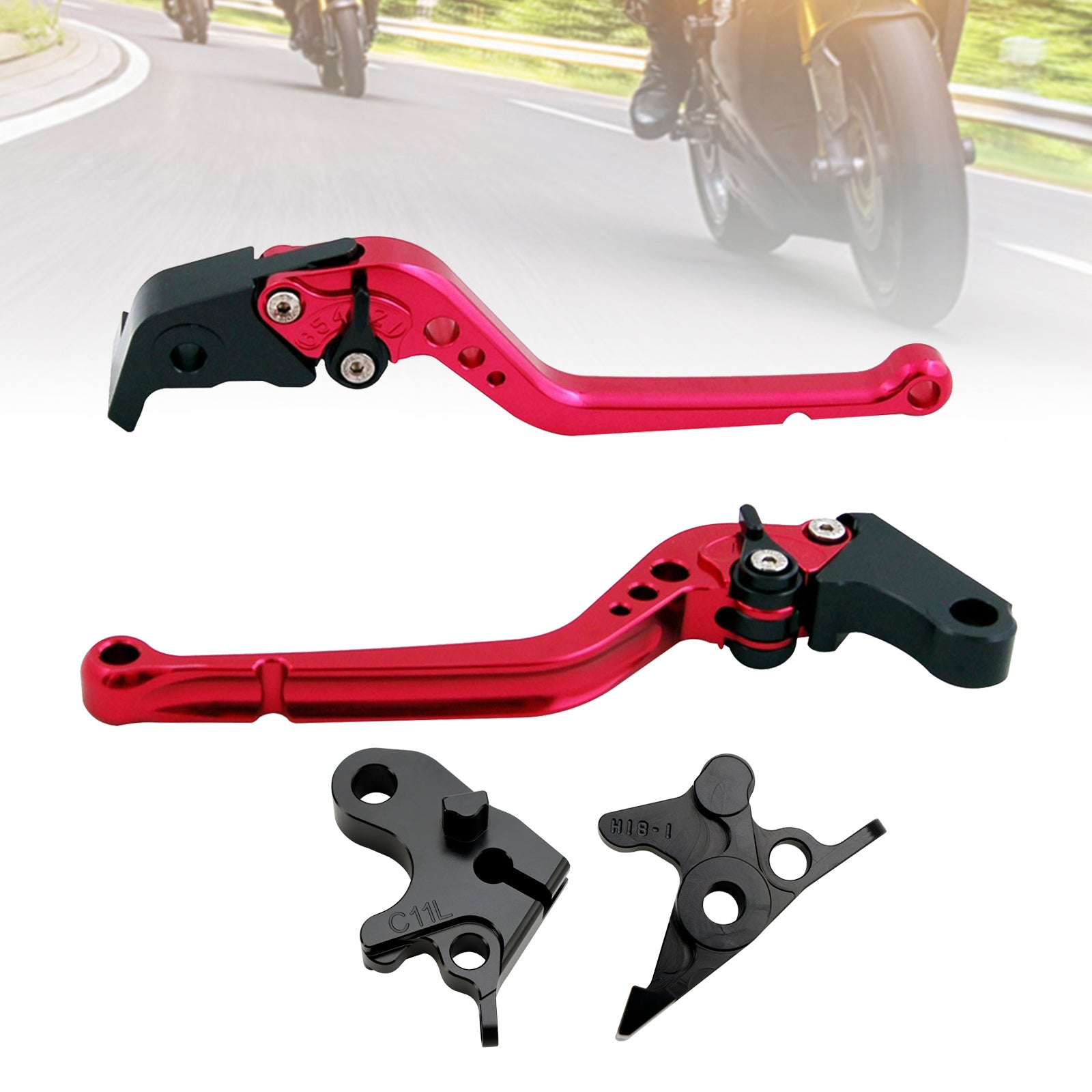 Długa dźwignia hamulca i sprzęgła dla Honda CRF1100L Africa Twin 2020-2021