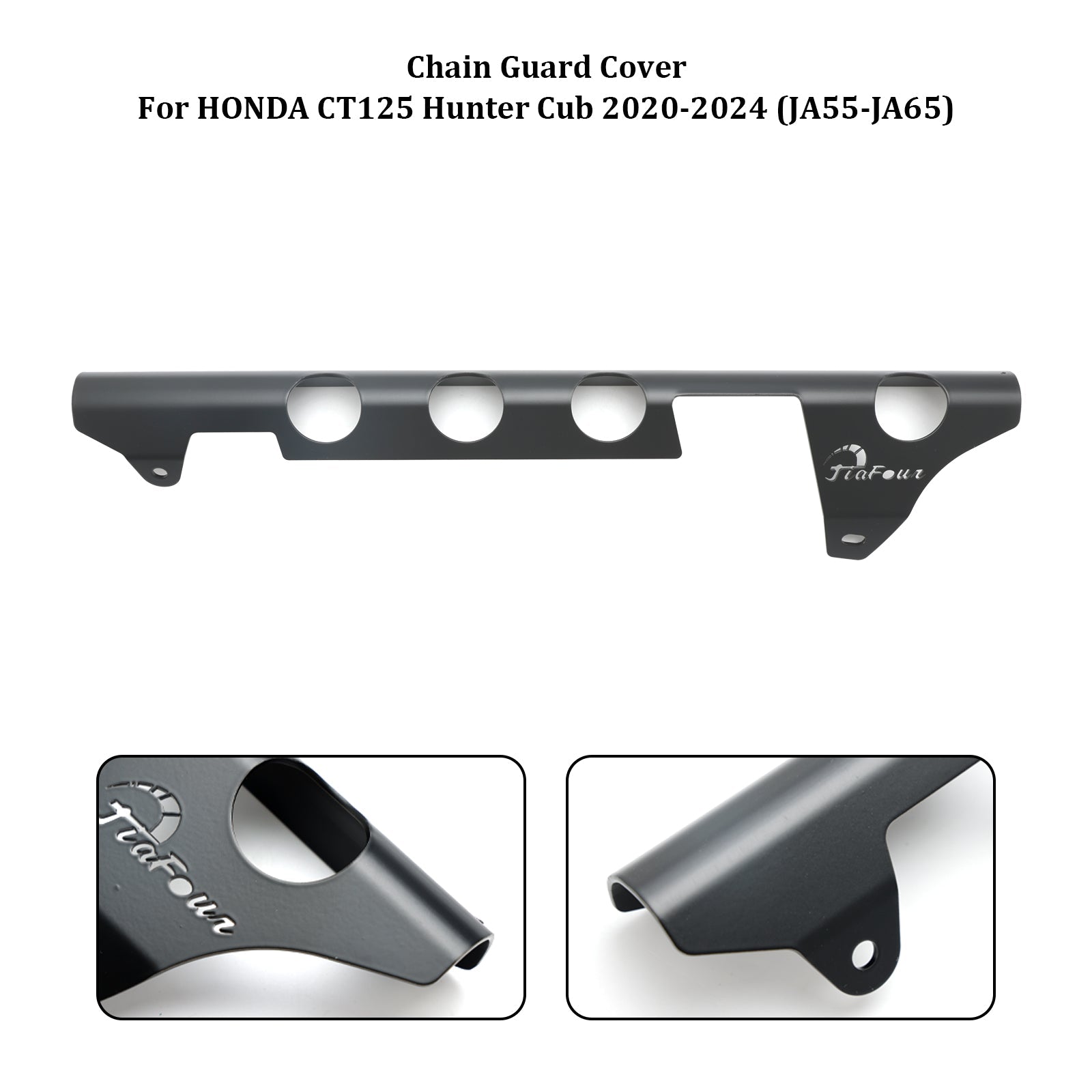 Cubierta de protección de la cadena de Pignon para Honda CT125 Trail 125 JA55 JA65 2020-2024