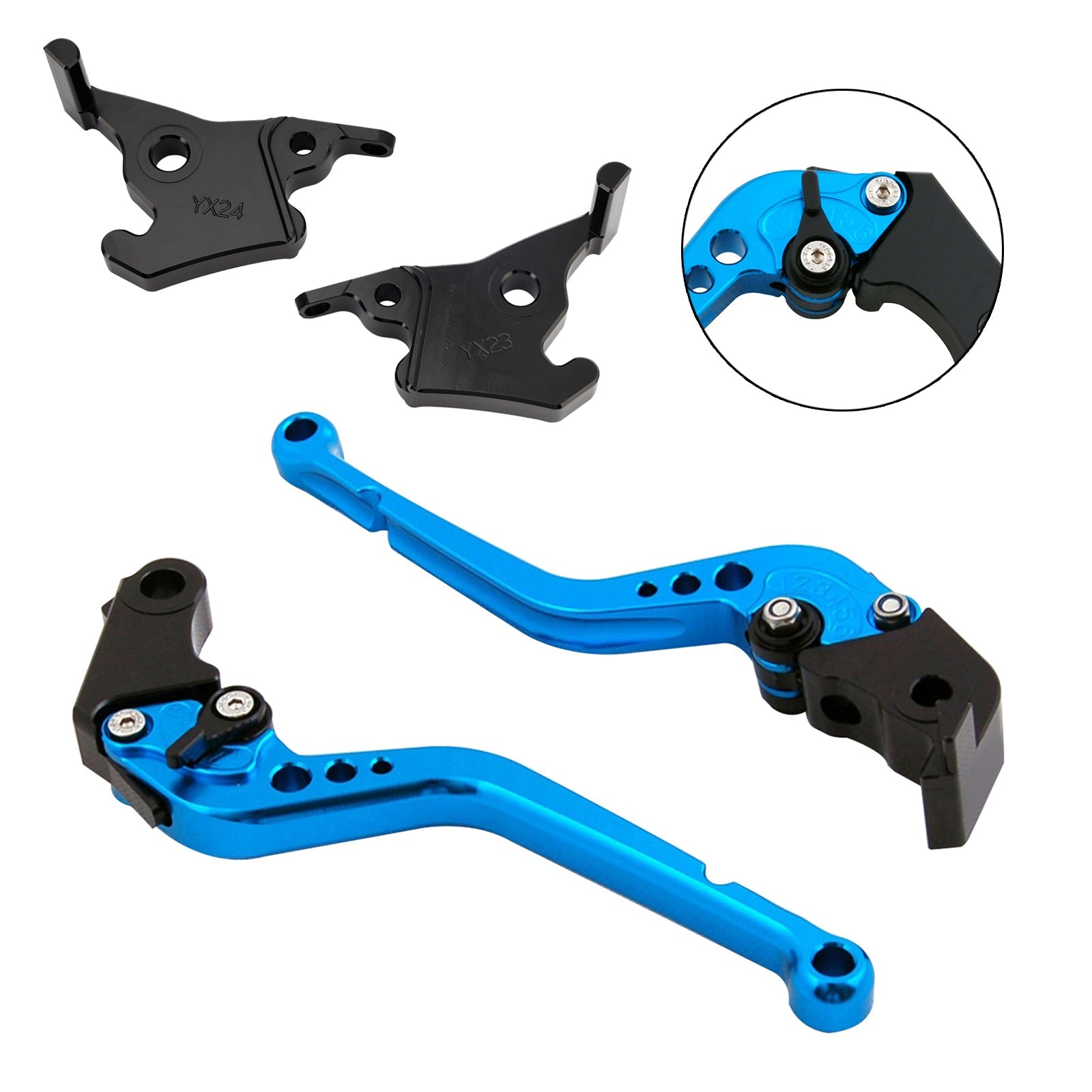 Levier d'embrayage et de frein long pour YAMAHA XMAX 300 (2023-2025)