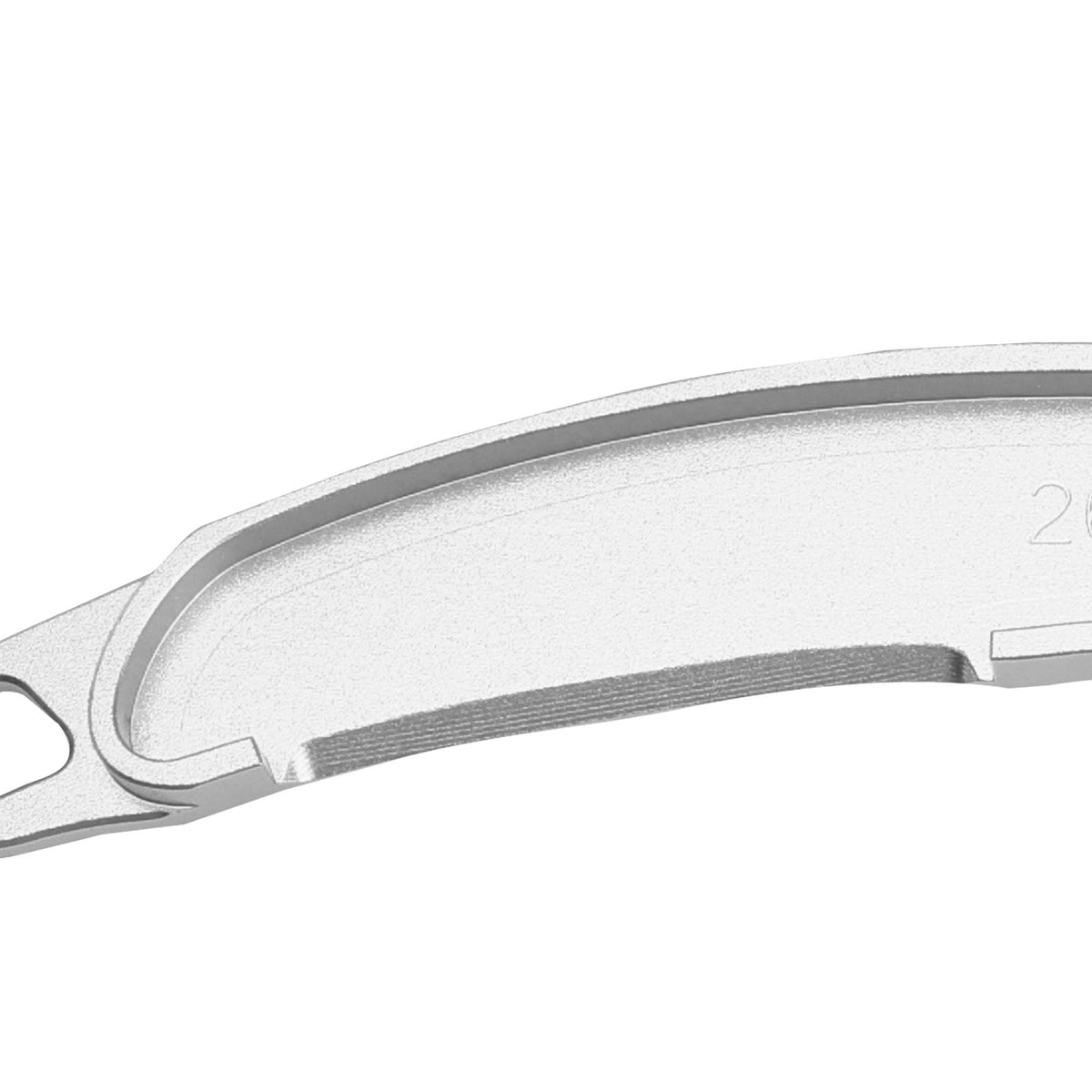 Stuurschakelpeddels voor Mitsubishi ASX 2013-2015 zilver aluminium