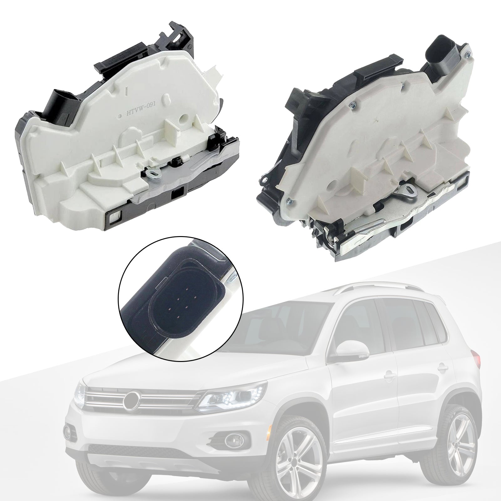 Achter links en rechter achterdeur vergrendeling 5N0839015A 5N0839016A voor VW Tiguan CC Amarok