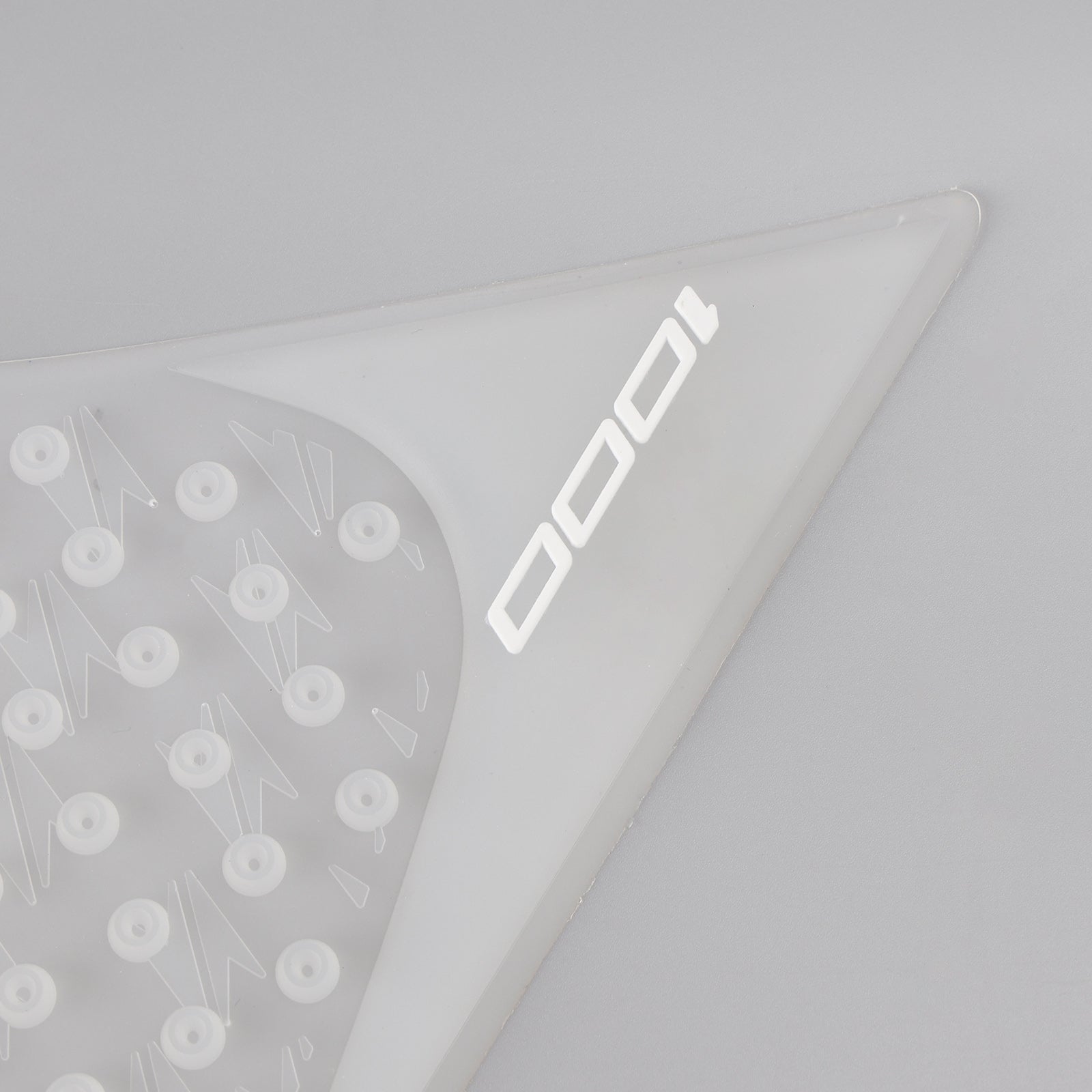 Przezroczyste kolanie z uchwytem trakcyjnym do zbiornika bocznego Kawasaki Z1000 2015-2021