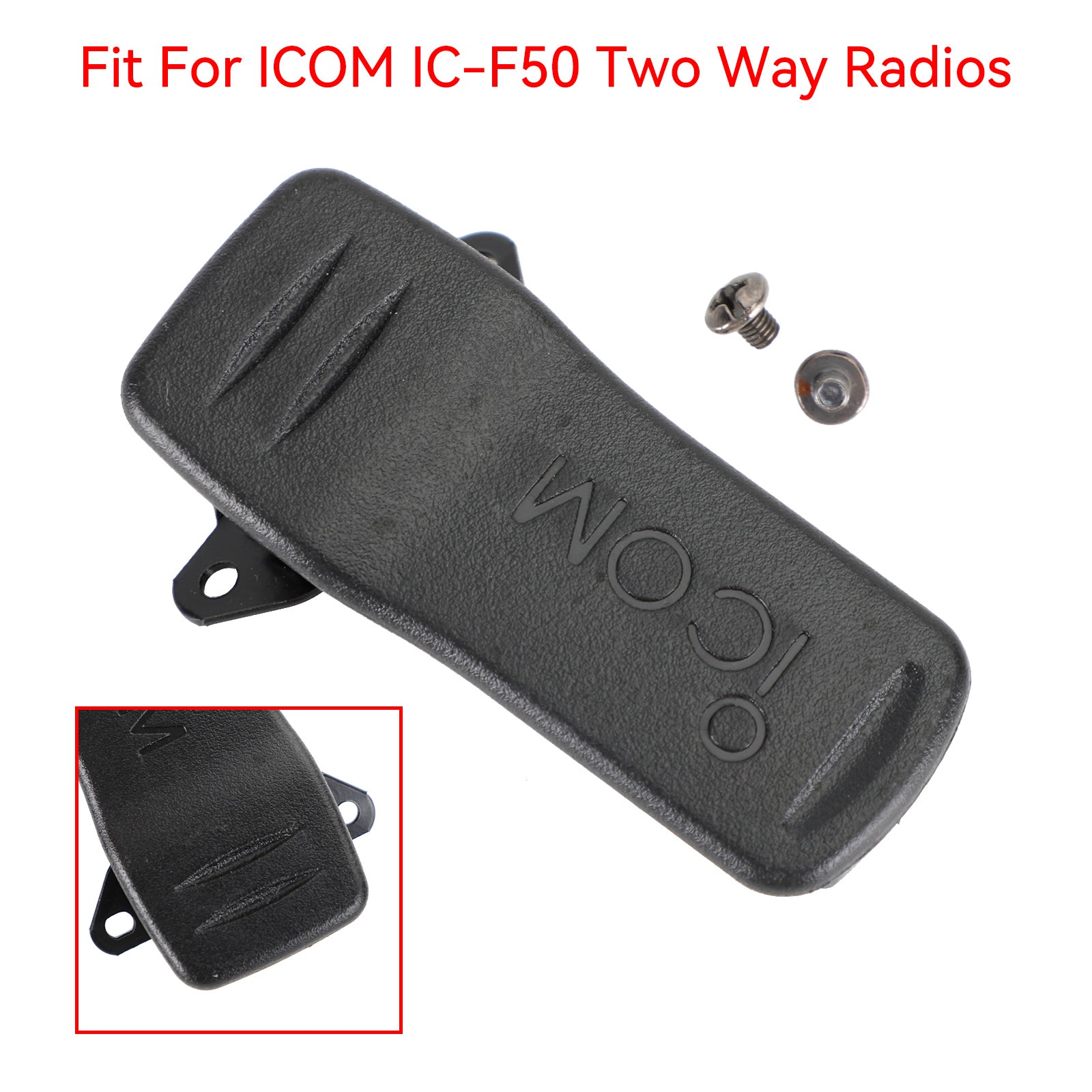 ICOM IC-F50 Walkie Talkie 1 szt. MB-98 Klamra do paska