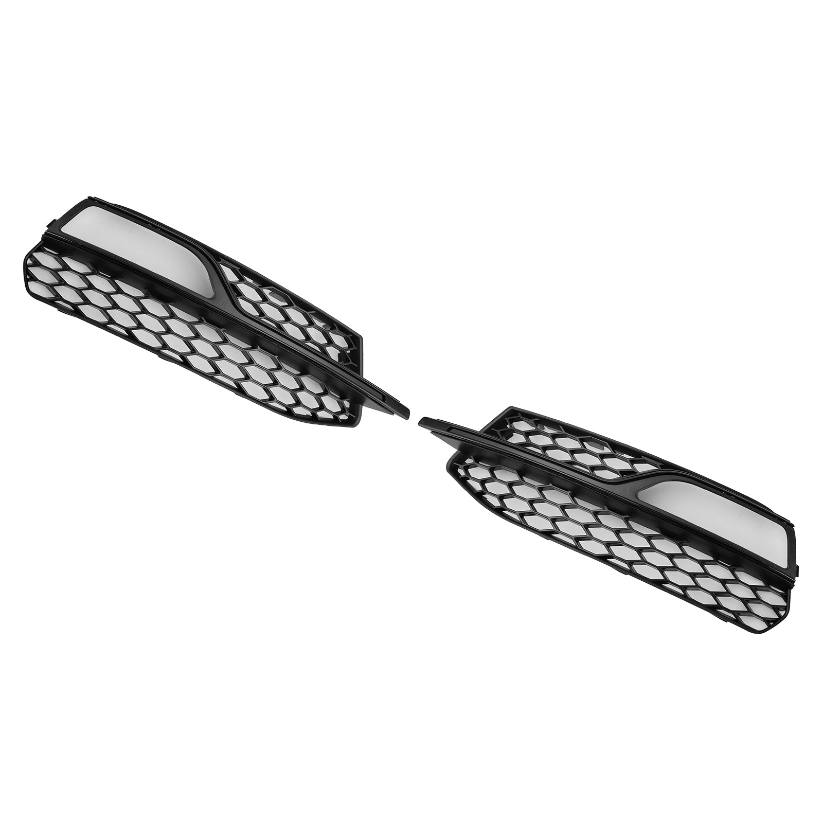 Grille de protection des phares antibrouillard pour pare-chocs avant inférieur AUDI A3 S3 S-Line 2013-2016