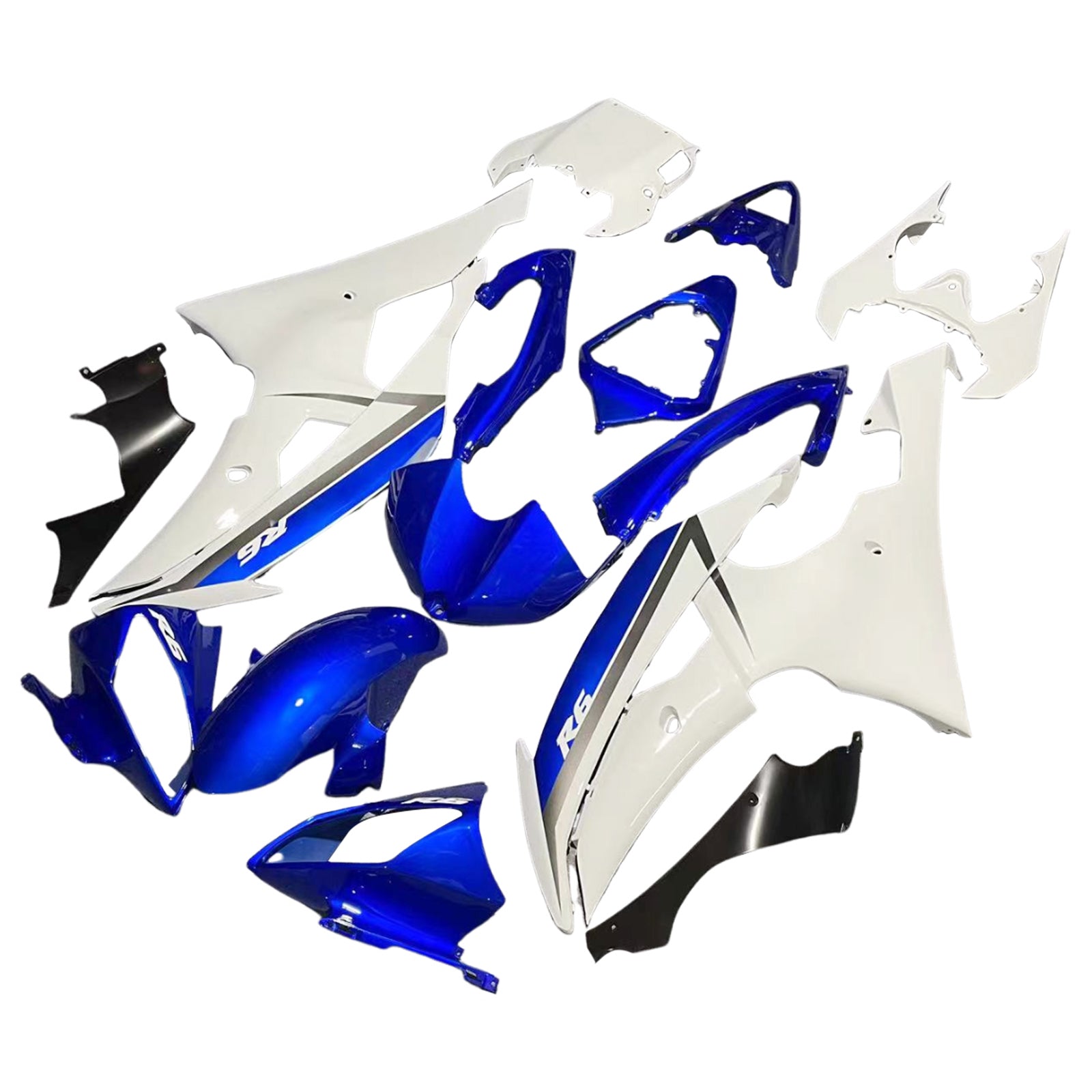 Vbrizgavanje kompleta za karoserijo plastični abs, ki je primeren za Yamaha YZF 600 R6 2008-2016