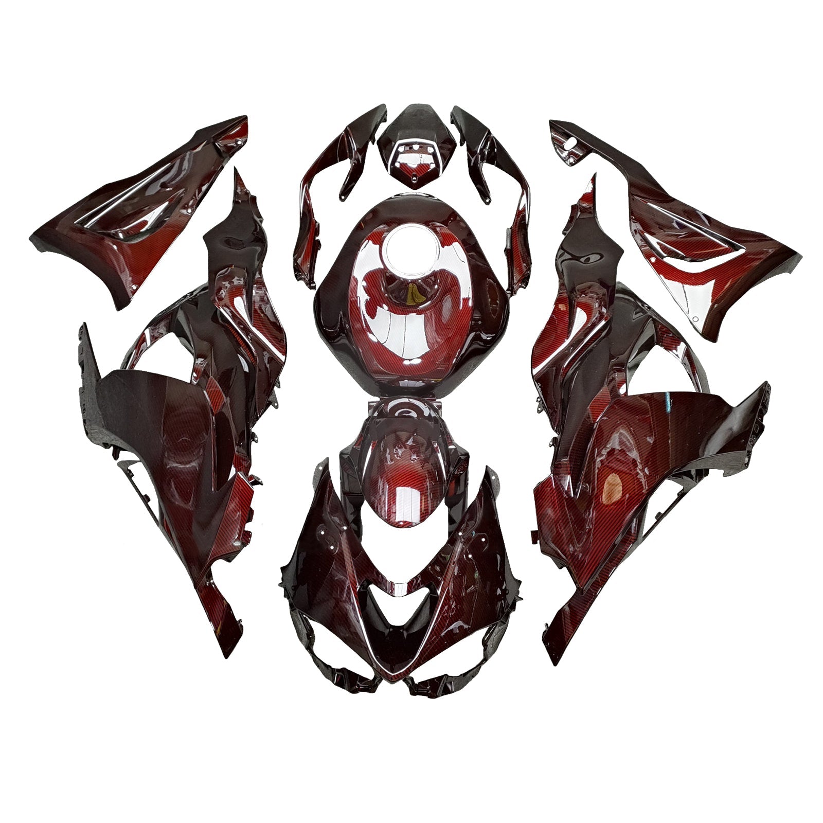 Komplet za vbrizgavanje, plastično telo za Kawasaki ZX-6R 2024-2025