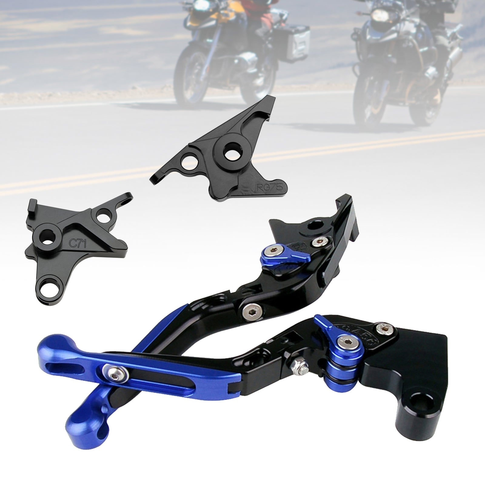 Levier de frein et d'embrayage réglable pour BMW R NINE T / PURE / RACER 2017-2023