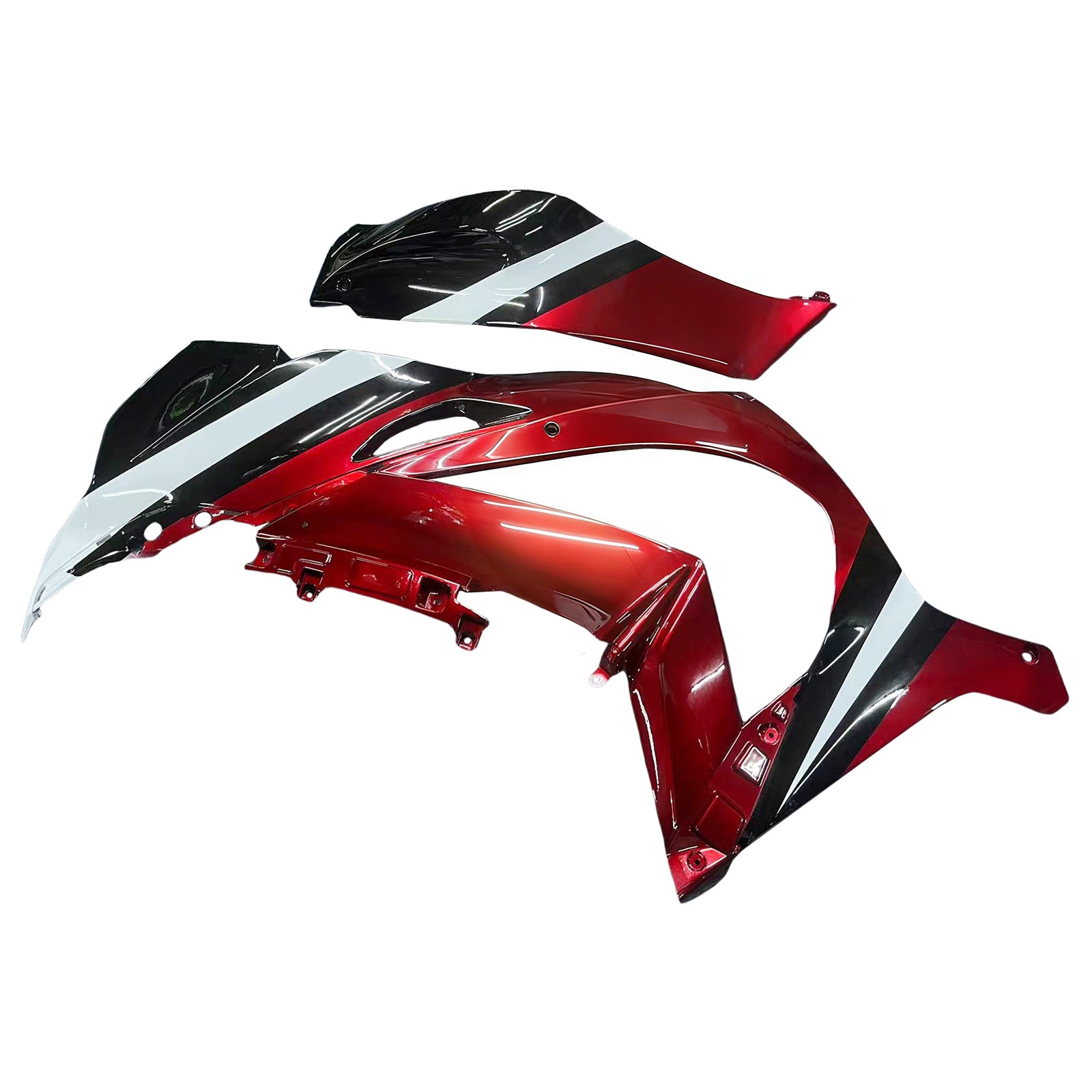 Kit de carénage en plastique ABS injecté compatible avec Kawasaki ZX10R 2016-2020