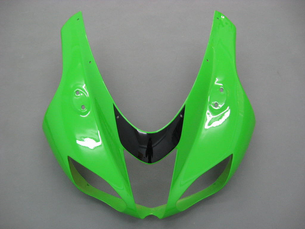 2007-2008 Kawasaki ZX6R 636 Kit de carenado de inyección de carrocería ABS de plástico ajustado