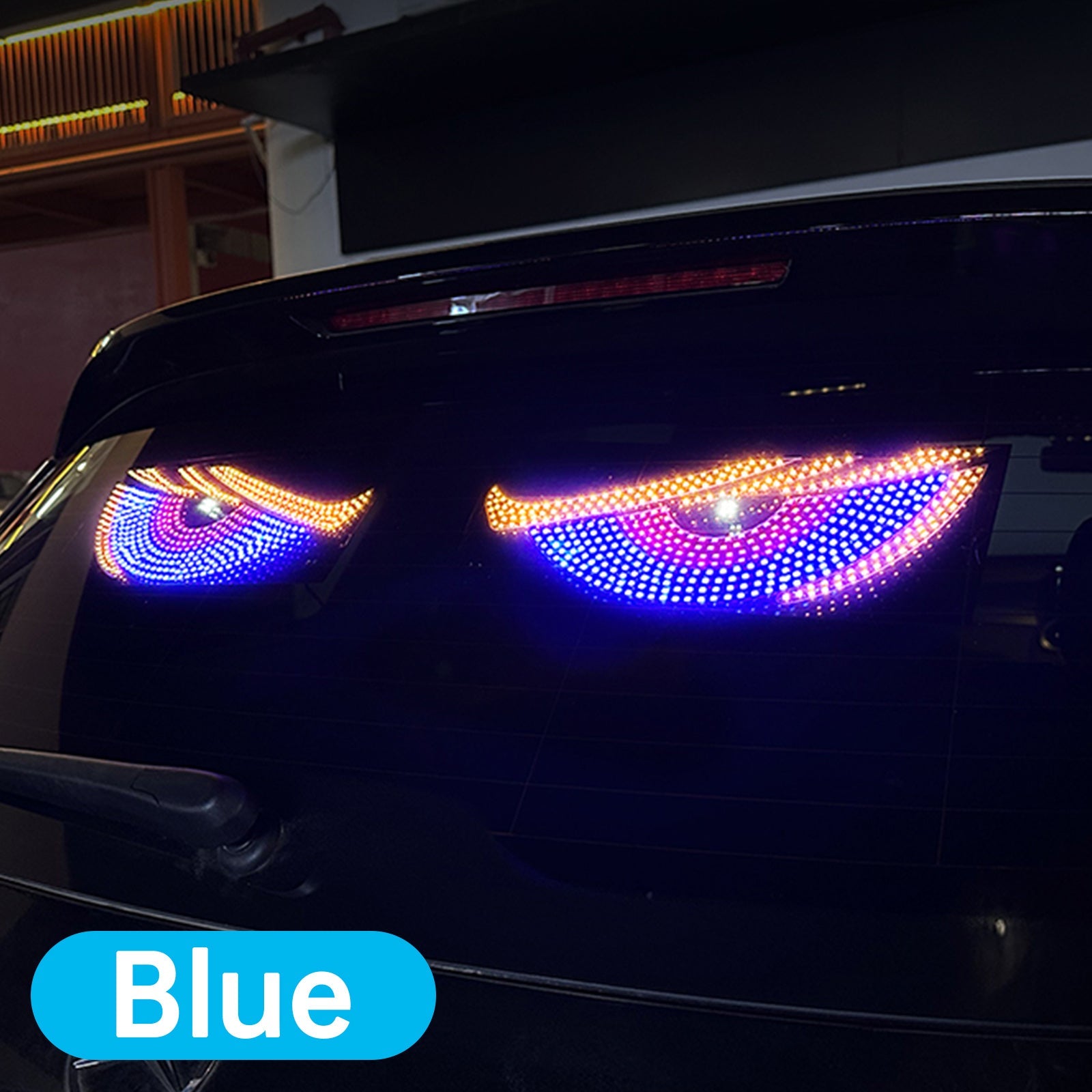 Pantalla LED del diablo&Luz LED dinámica para camión con luz para coche #39;s Eye