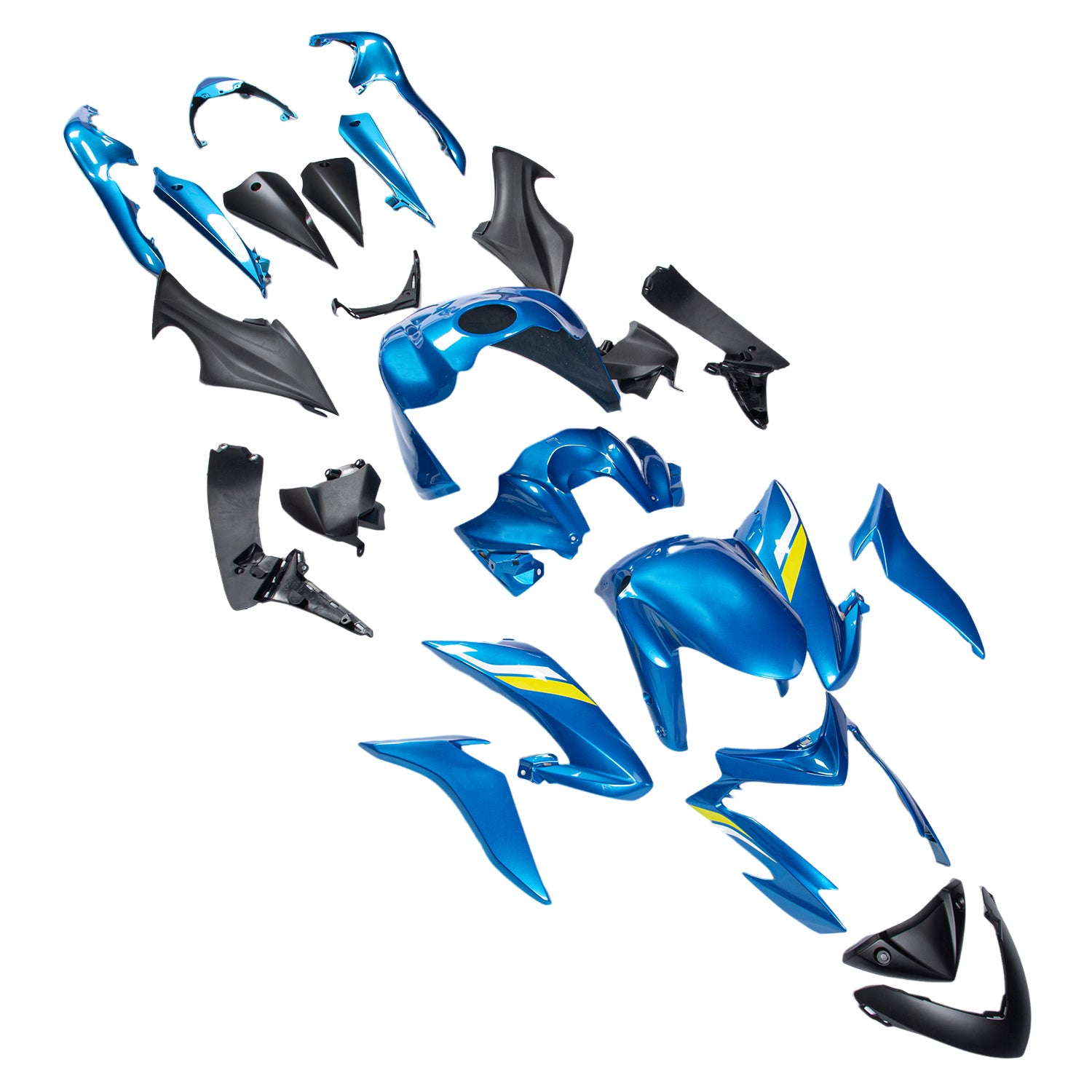 Kit di carenatura del corpo in plastica iniettata per Suzuki GSX-S 1000 2015-2020 05#
