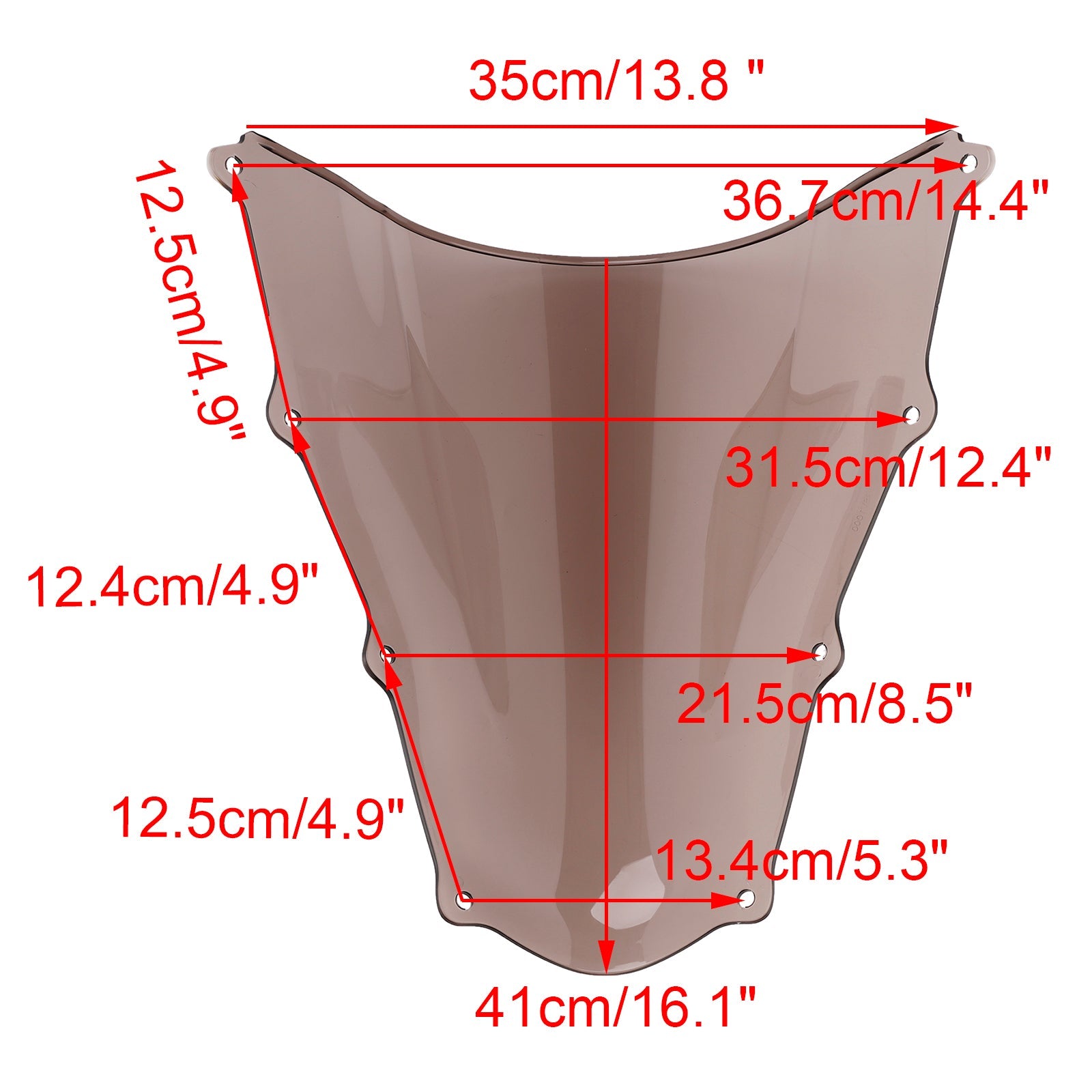 Pare-brise pour Aprilia RSV1000 2003-2006