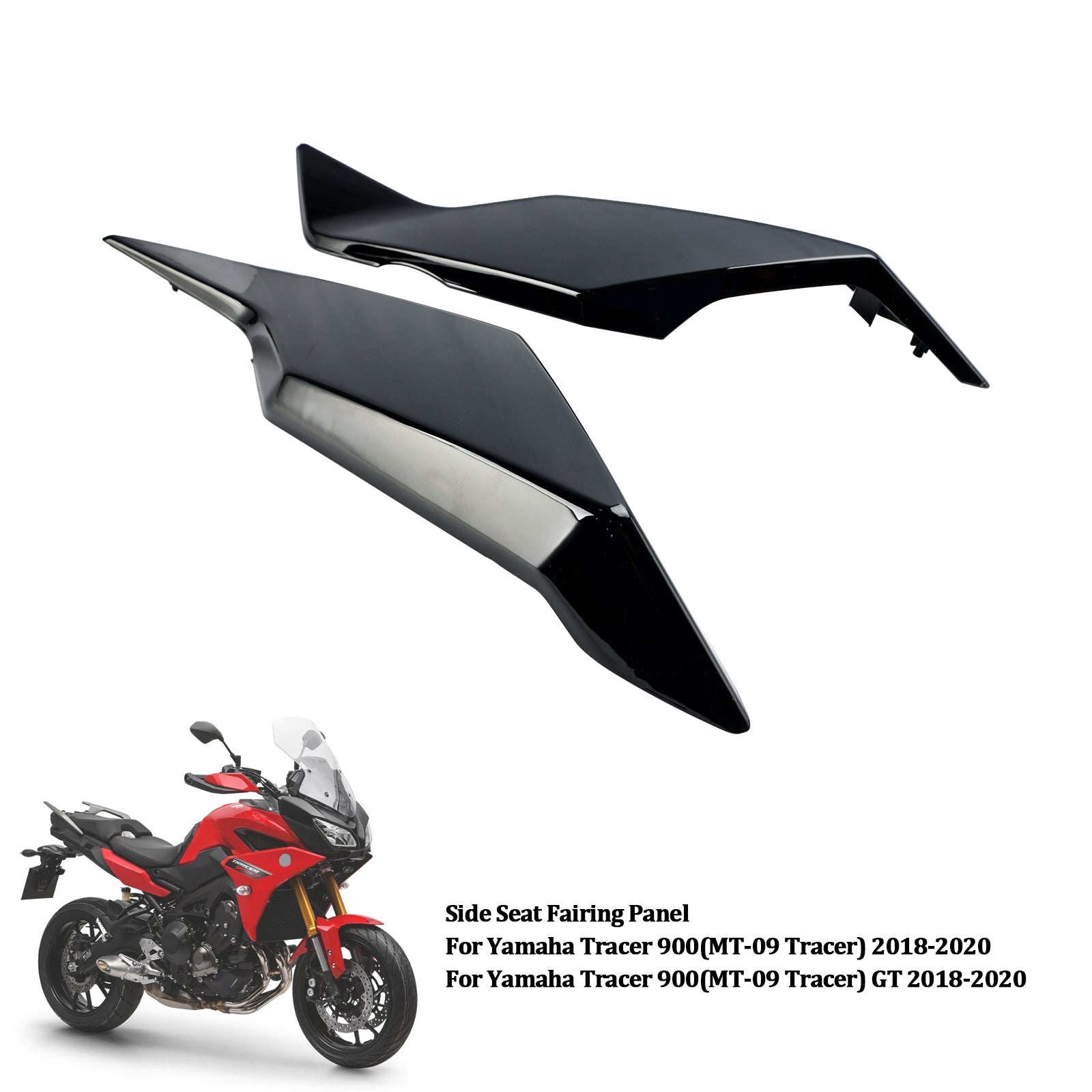 Panneau de carénage de siège latéral arrière pour Yamaha Tracer 900 / GT 2018-2020