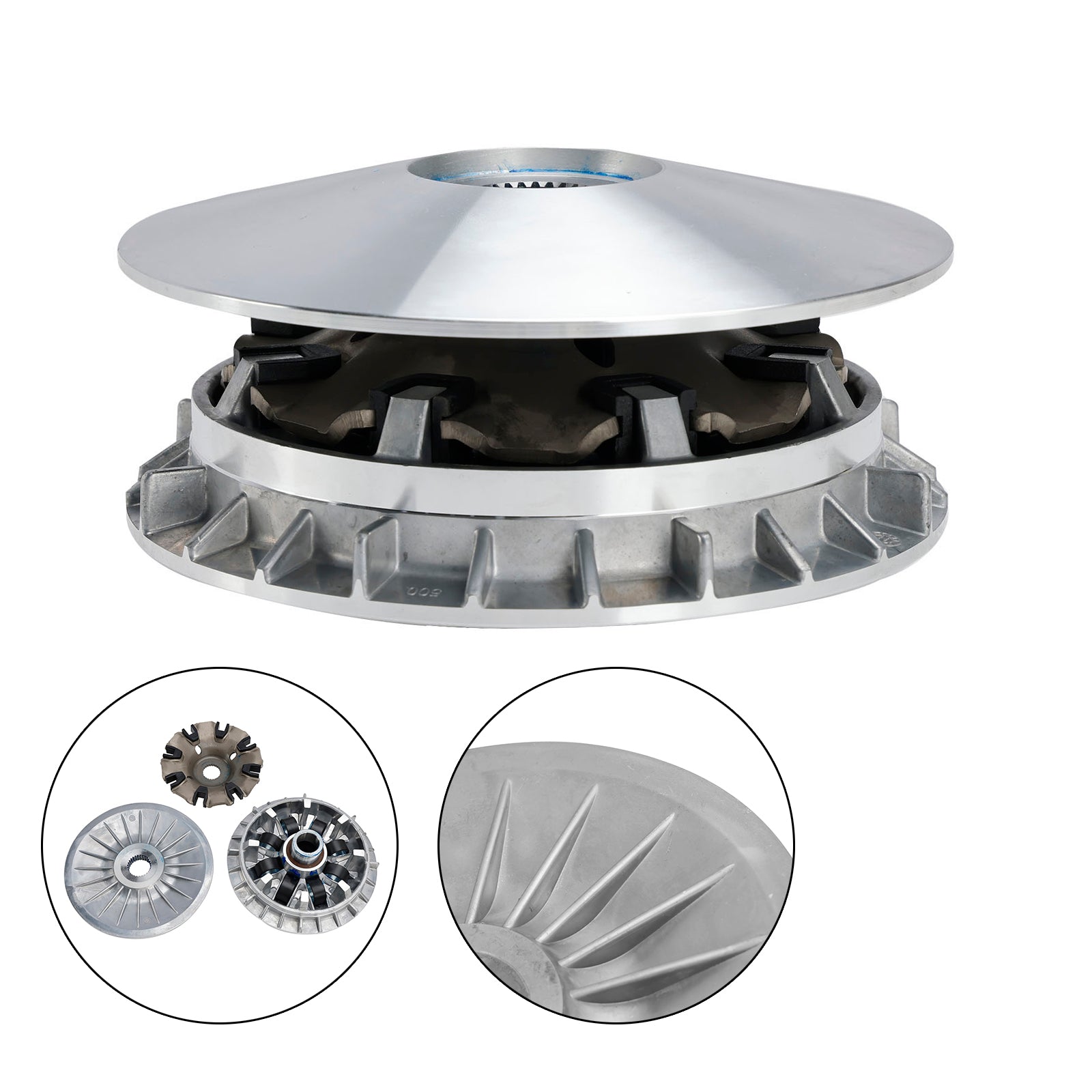 Conjunto de polea del variador del embrague delantero 5Uv-17606-00 4B5-W1760-00 para Yamaha XP500